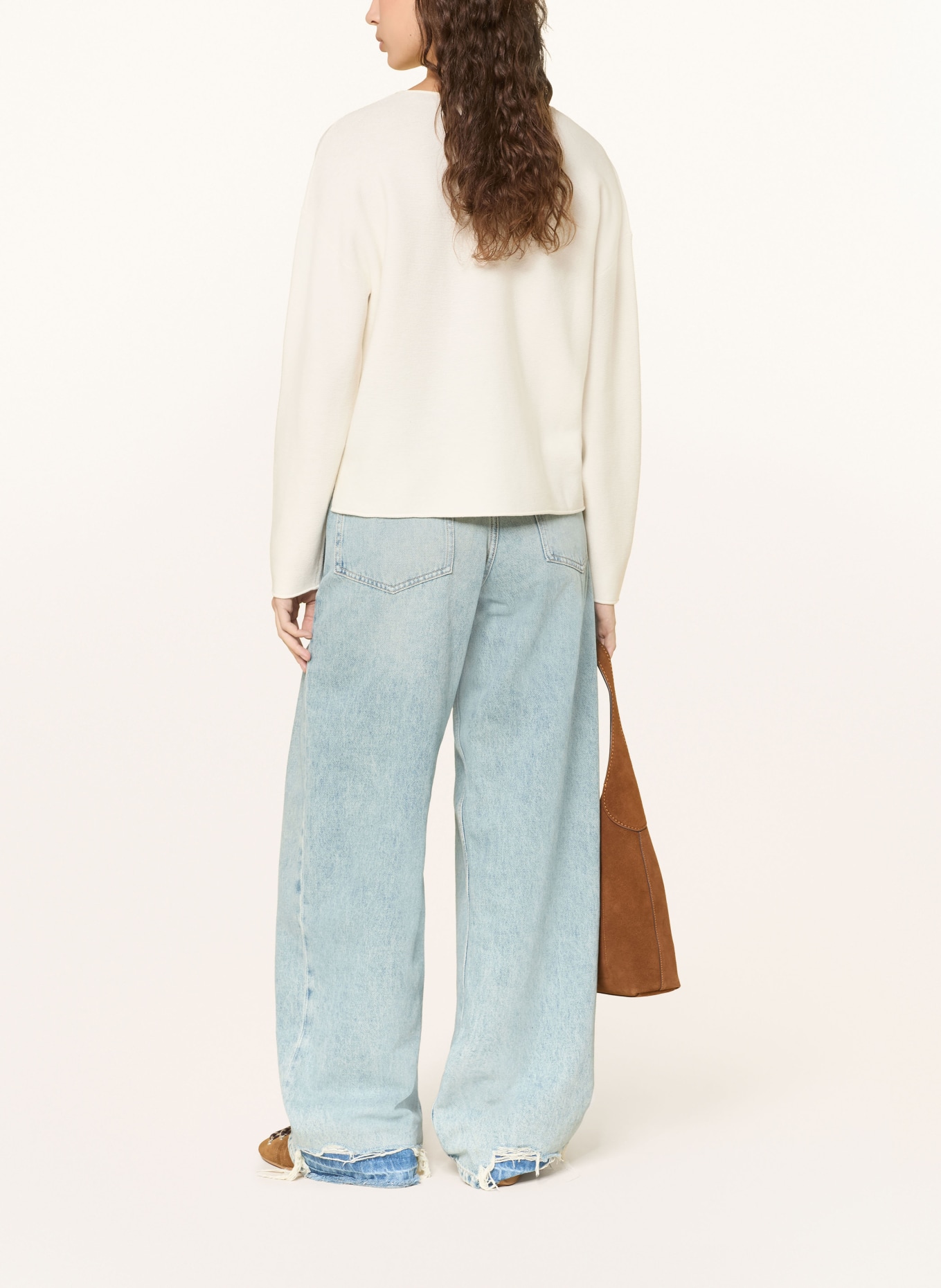 BOSS FOUET sweater: CREAM