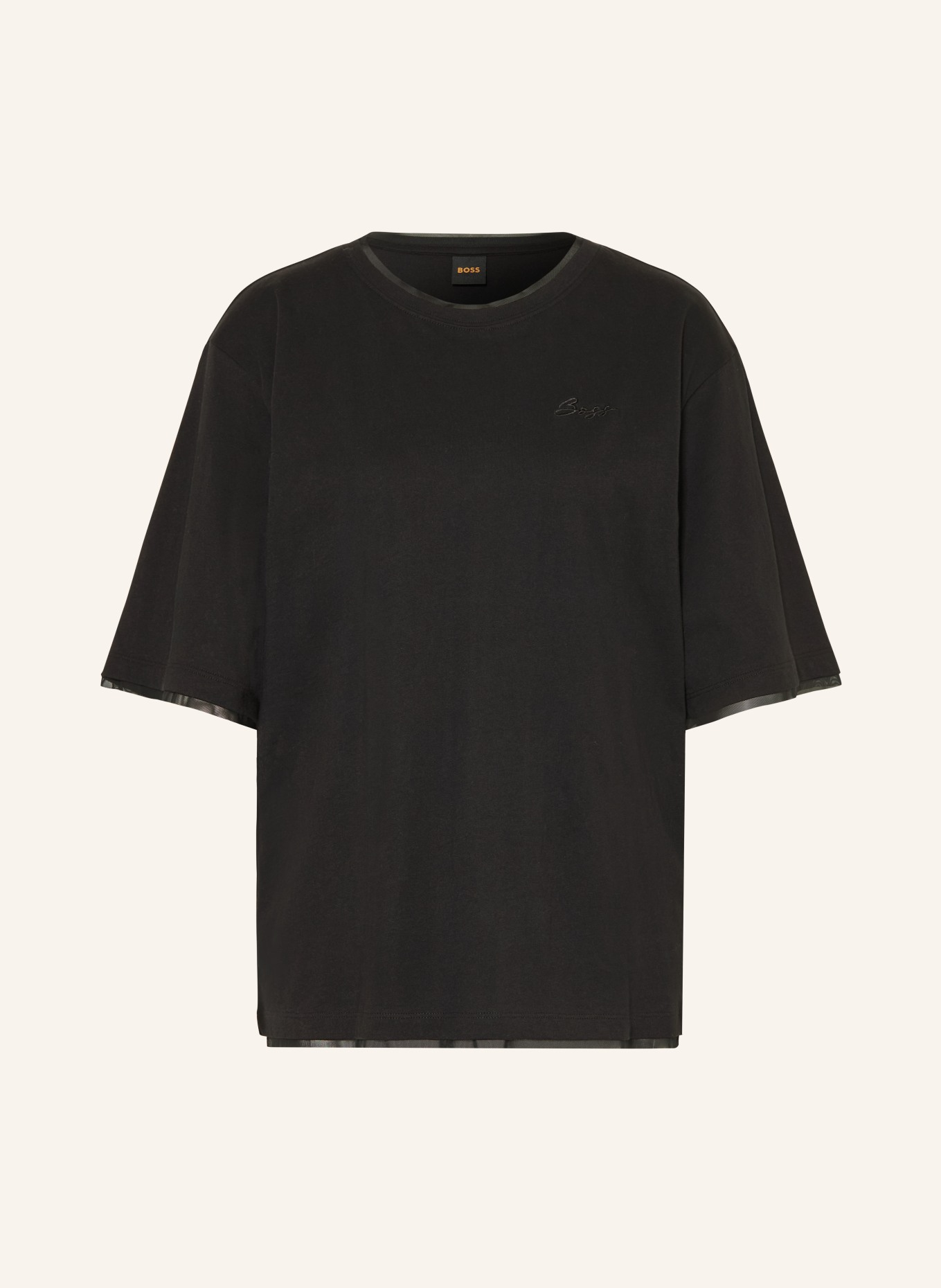 BOSS T-Shirt EPLIETE: SCHWARZ