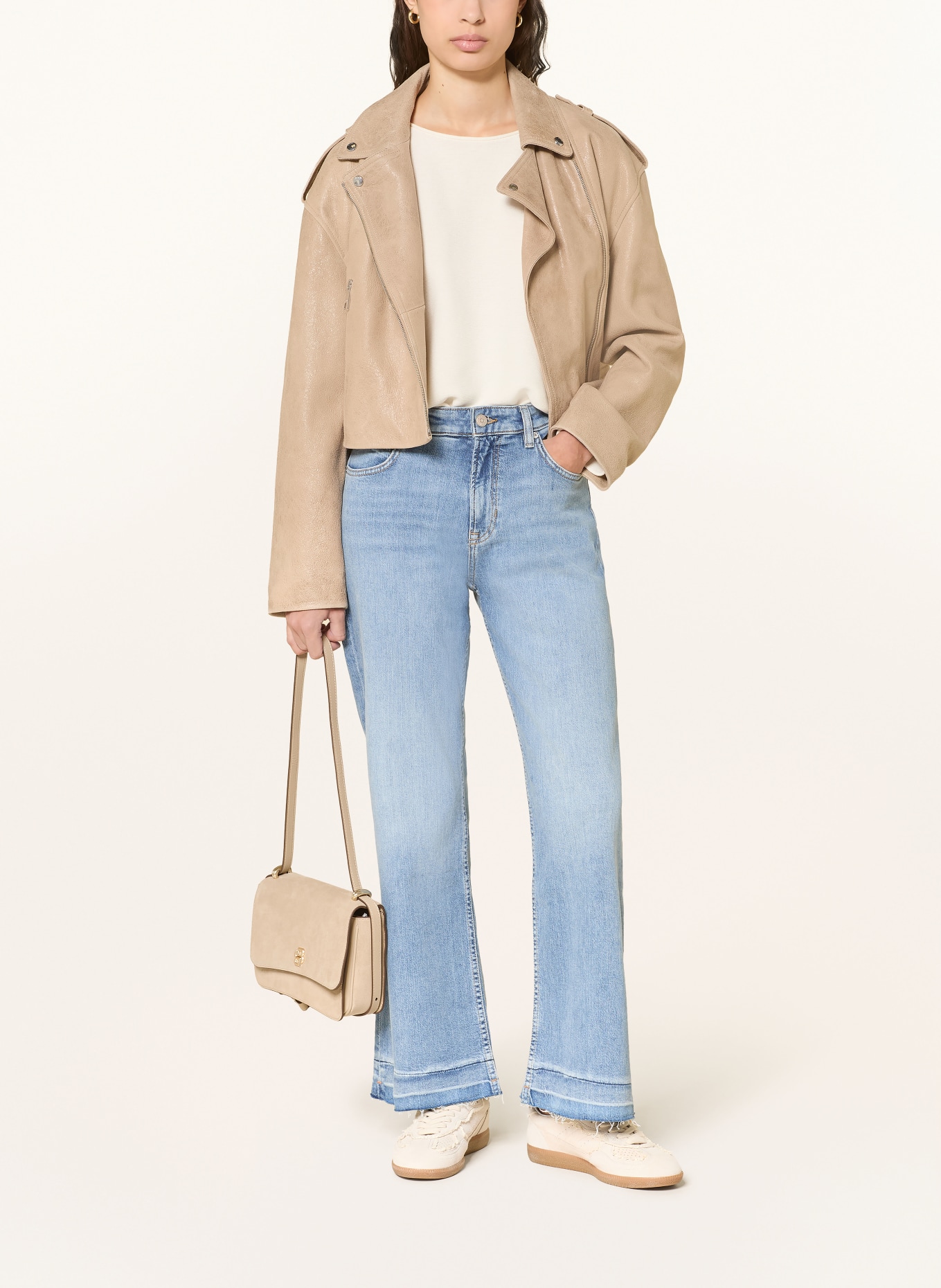 BOSS Flared Jeans: 430 BRIGHT BLUE