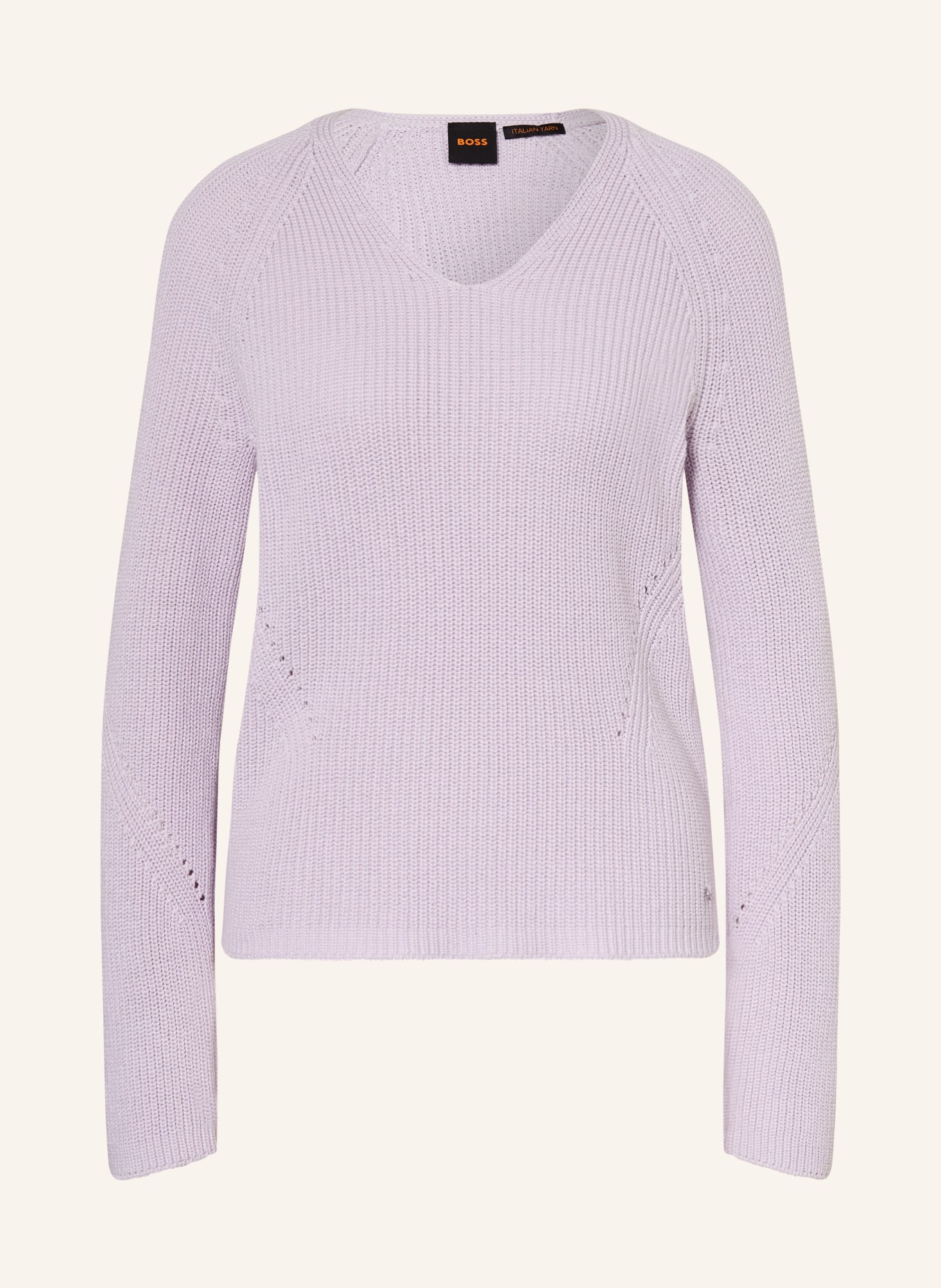 BOSS Pullover FARDELLINA: HELLLILA
