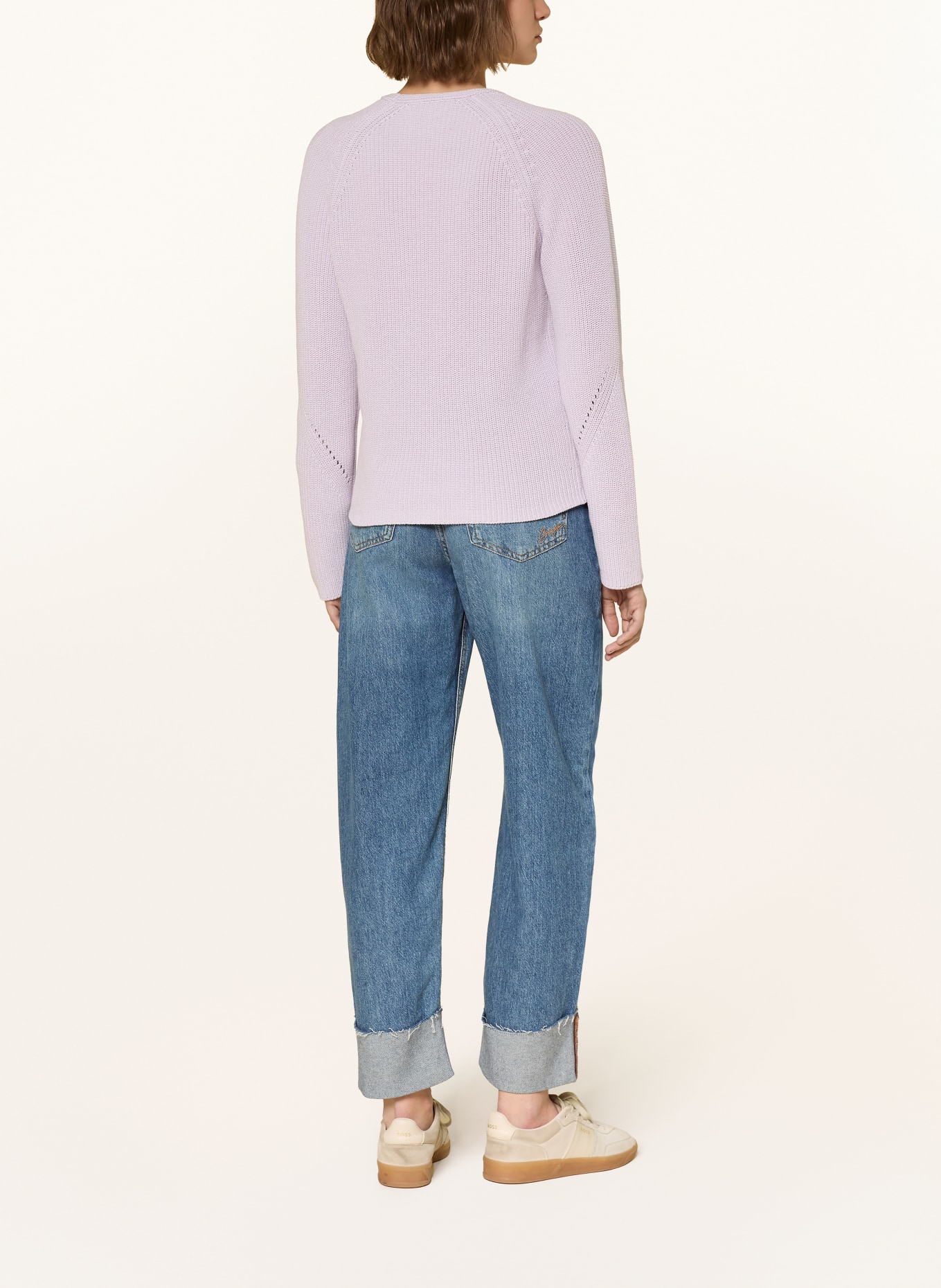 BOSS Pullover FARDELLINA: HELLLILA