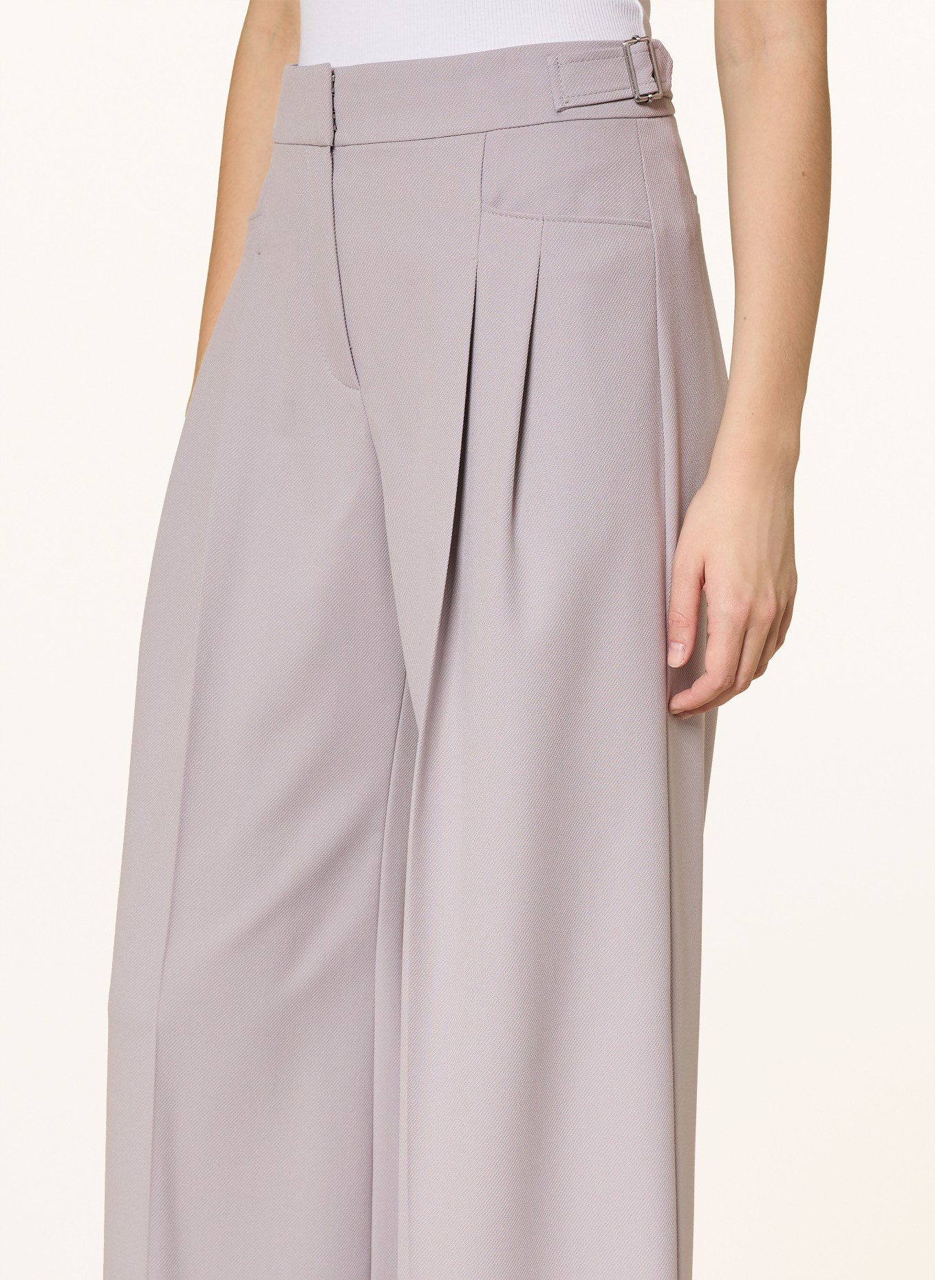 BOSS Marlenehose TAKORA: TAUPE