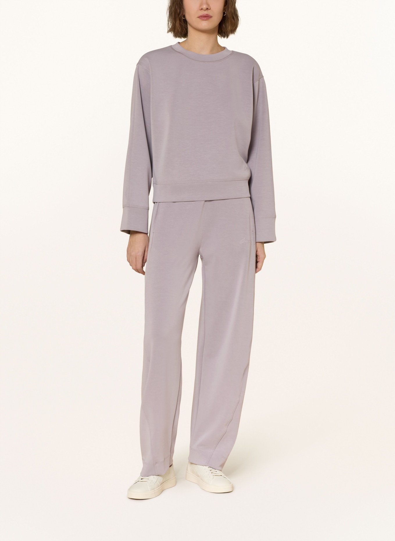 BOSS Bluza EXANDRA: JASNOFIOLETOWY