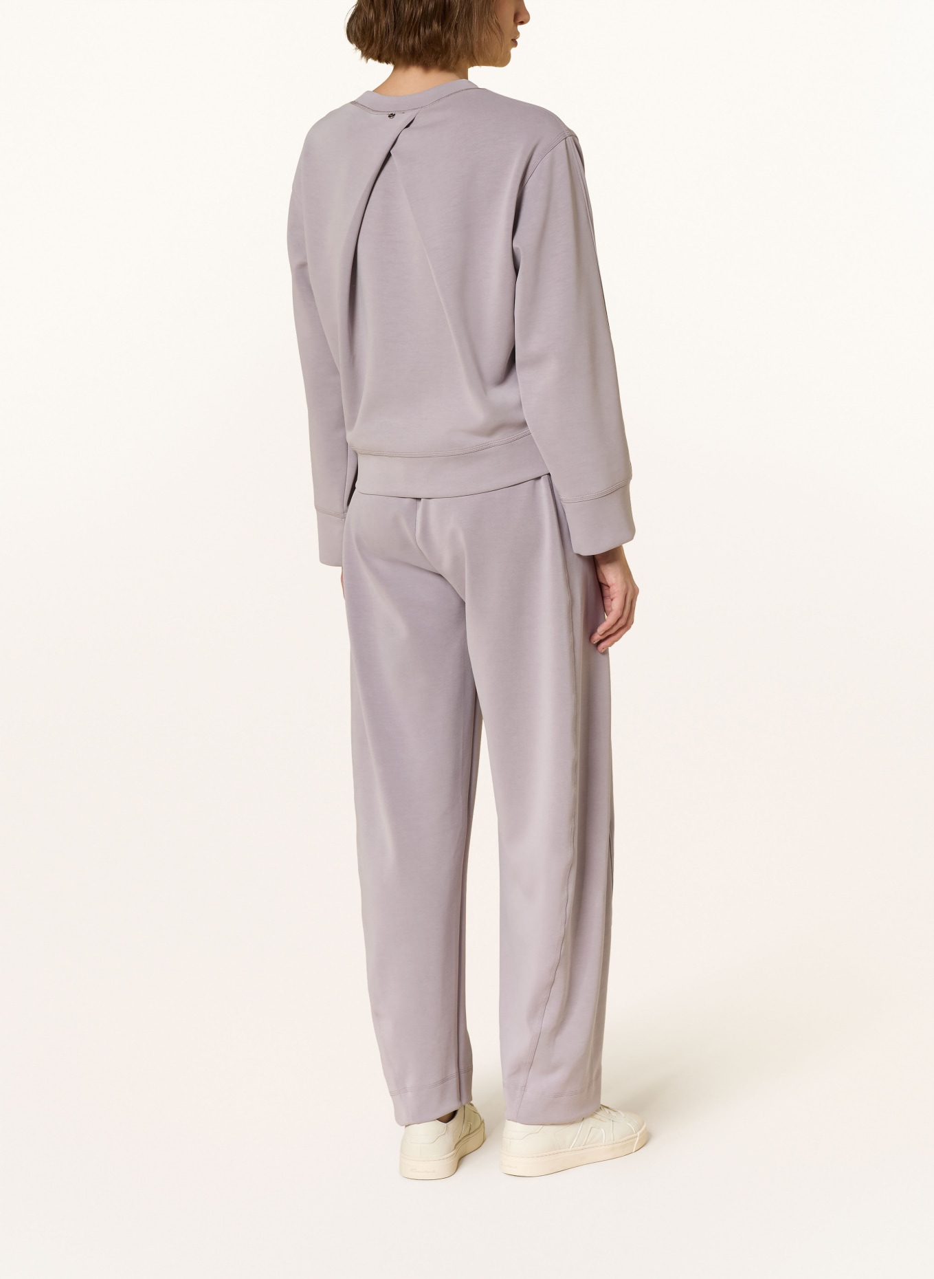 BOSS Bluza EXANDRA: JASNOFIOLETOWY