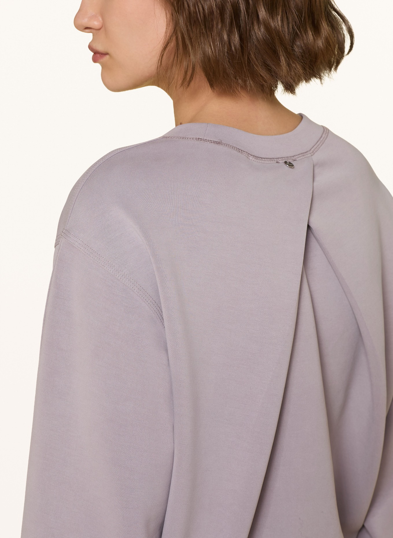 BOSS Bluza EXANDRA: JASNOFIOLETOWY