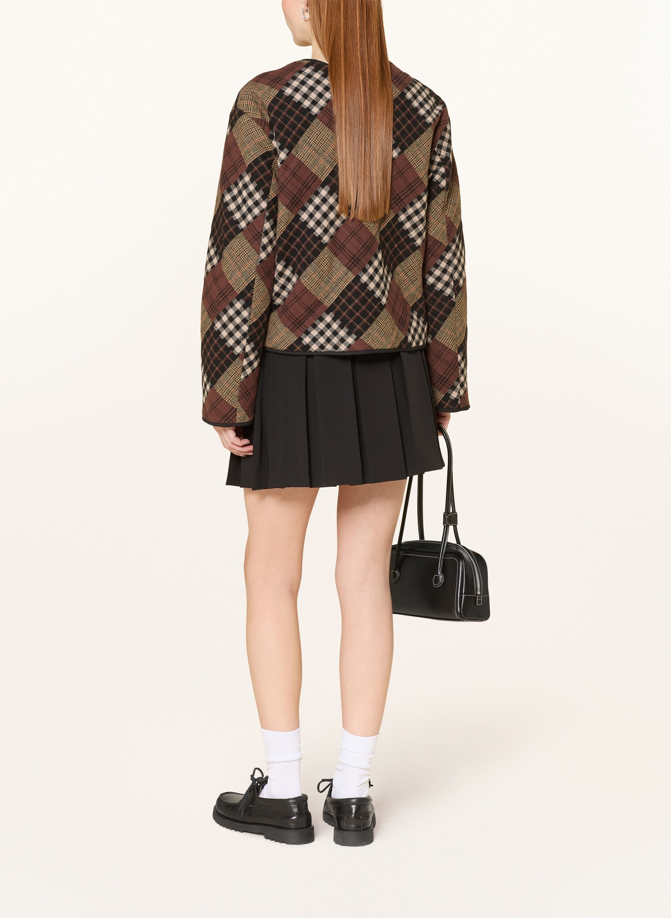 Y.A.S. Overjacket zum Wenden: BRAUN / HELLBRAUN / SCHWARZ