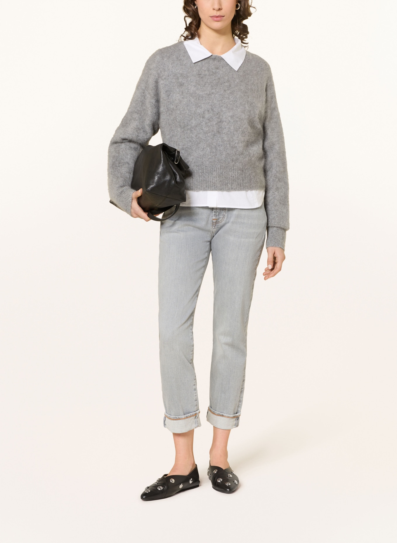 7 for all mankind Jeans RELAXED SKINNY: 1ZU Riverstone