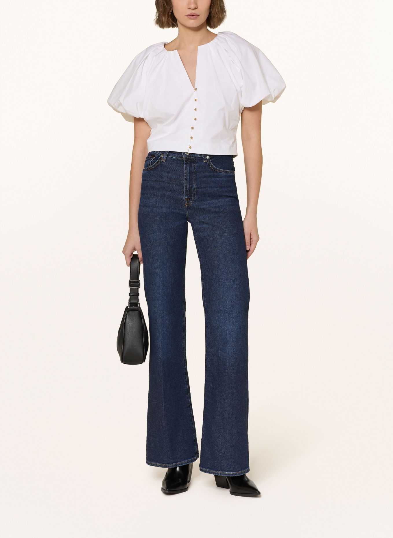 7 for all mankind Dżinsy z rozszerzanymi nogawkami MODERN DOJO: 1Y5 Bluecrest