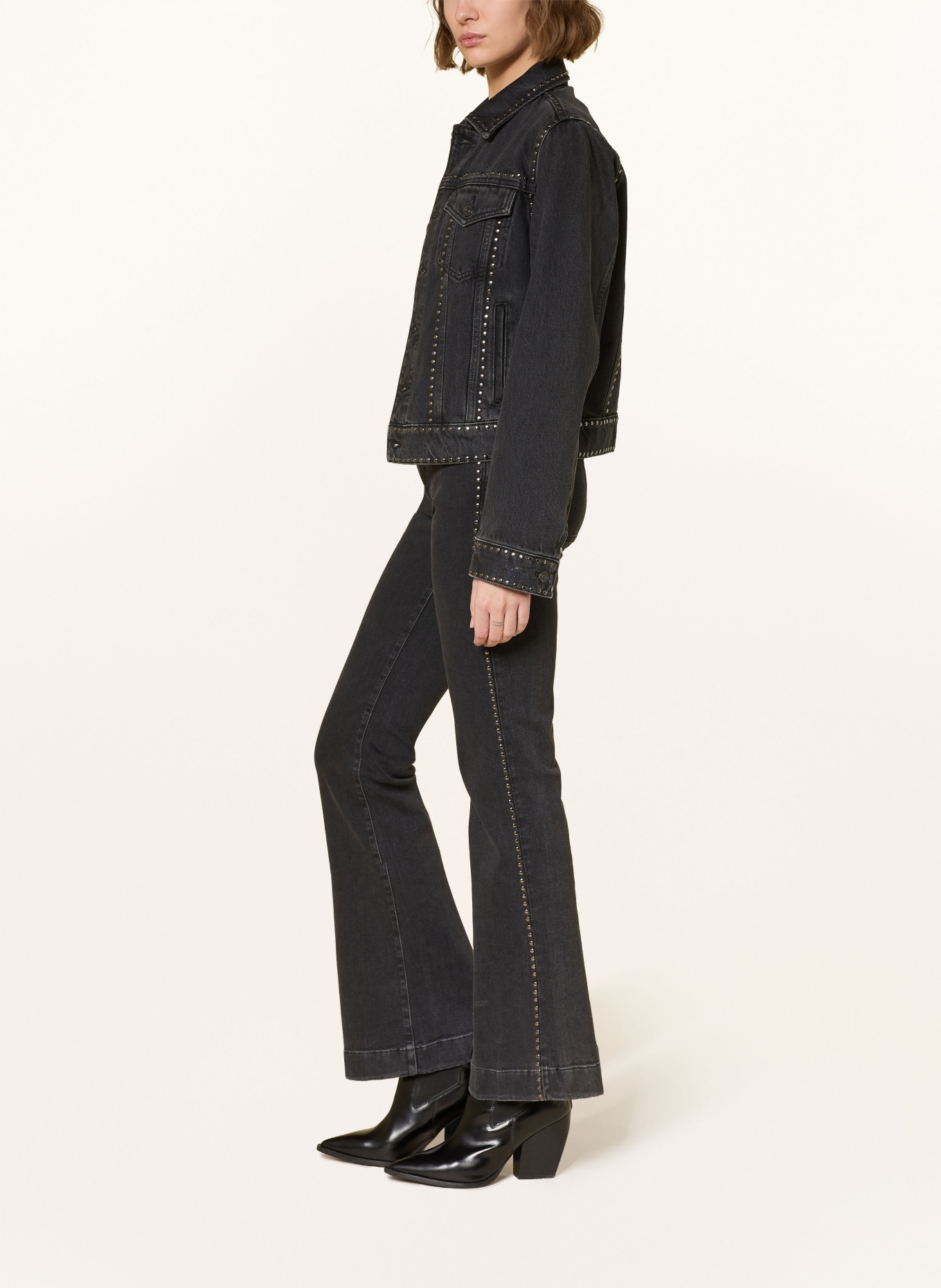 7 for all mankind Bootcut Jeans DOJO TAILORLESS mit Nieten: 1ZC Escape