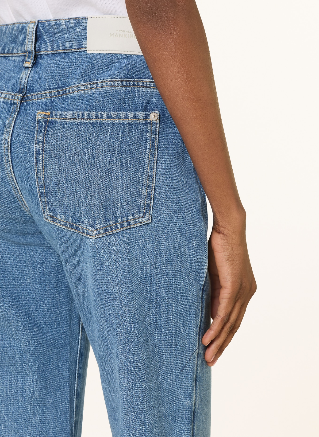 7 for all mankind Straight Jeans CALIE mit Schmucksteinen: 1ZB Dance