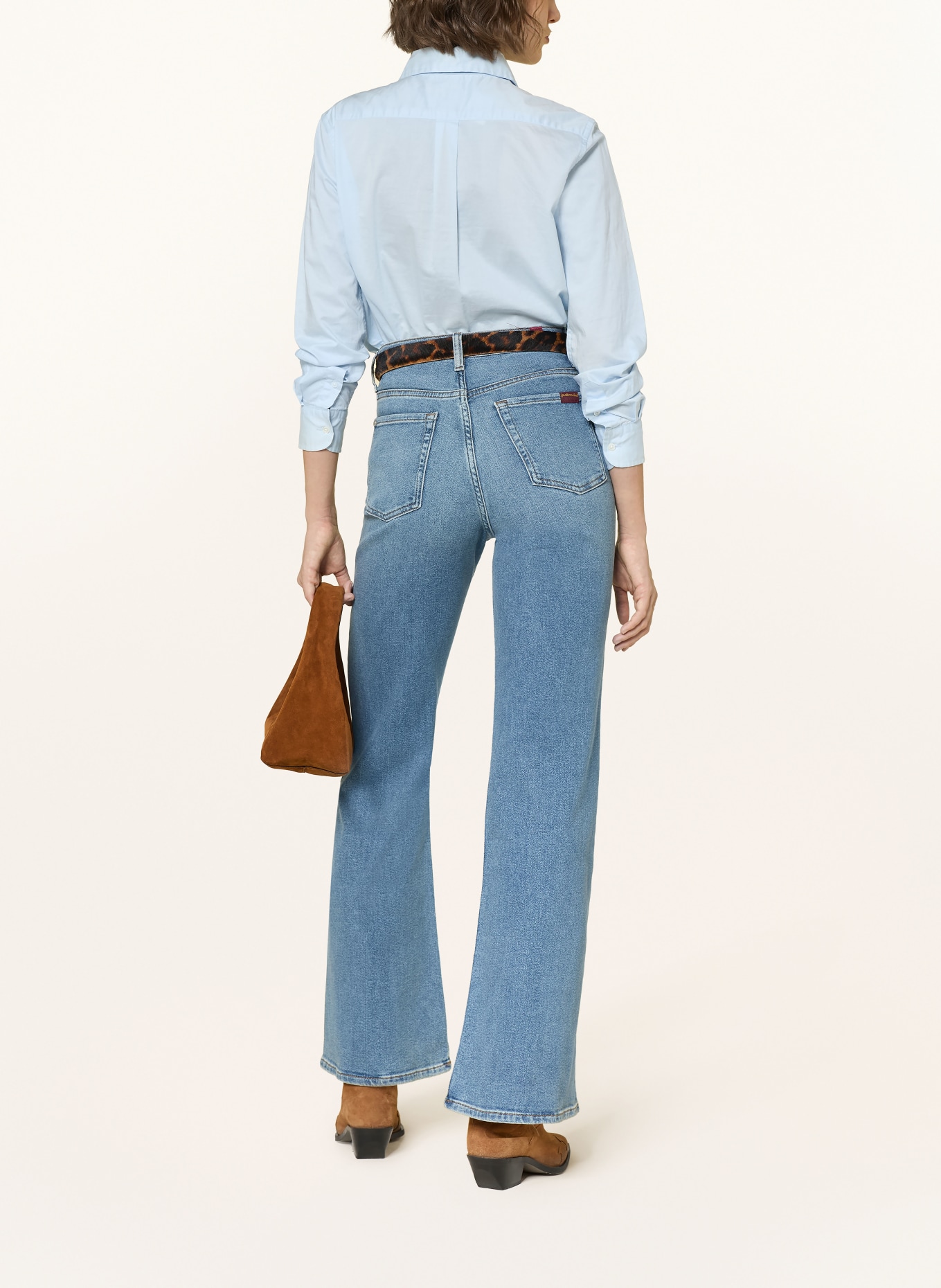 7 for all mankind Flared Jeans MODERN DOJO: 1ZP Oceanstone