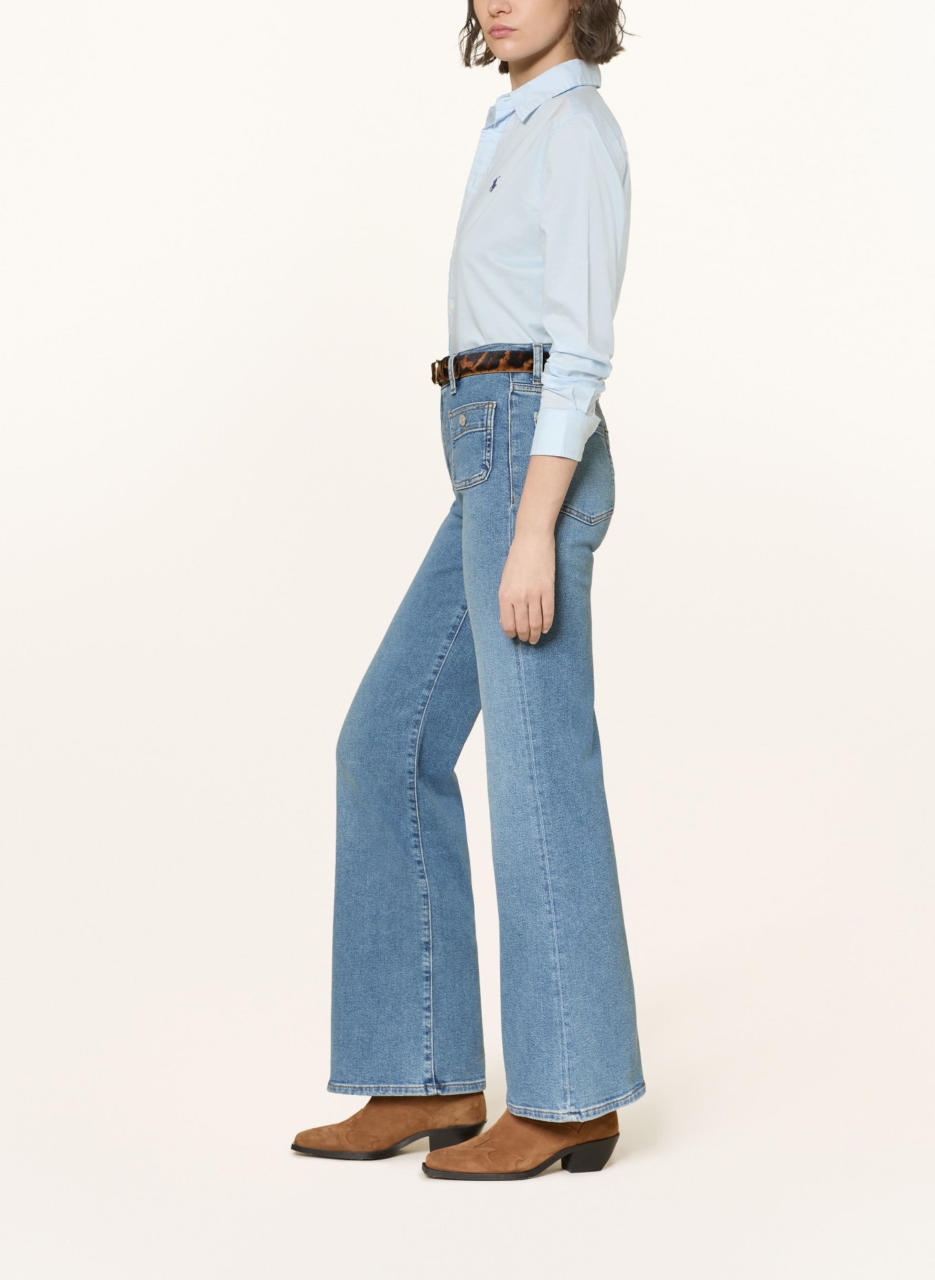 7 for all mankind Flared Jeans MODERN DOJO: 1ZP Oceanstone