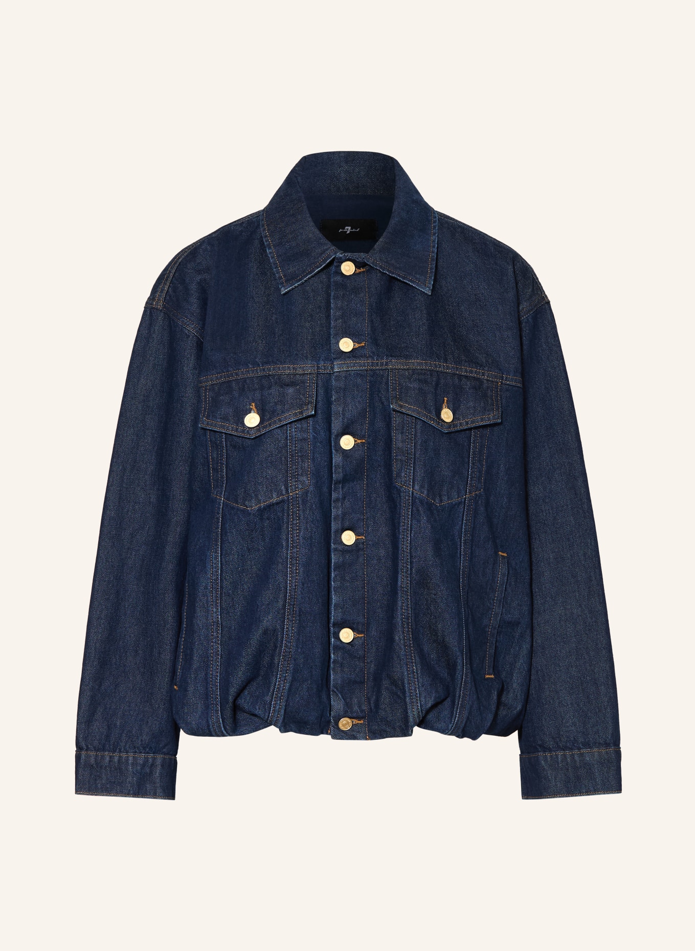 7 for all mankind Kurtka dżinsowa GATHERED: 1ZI Indigo Soul