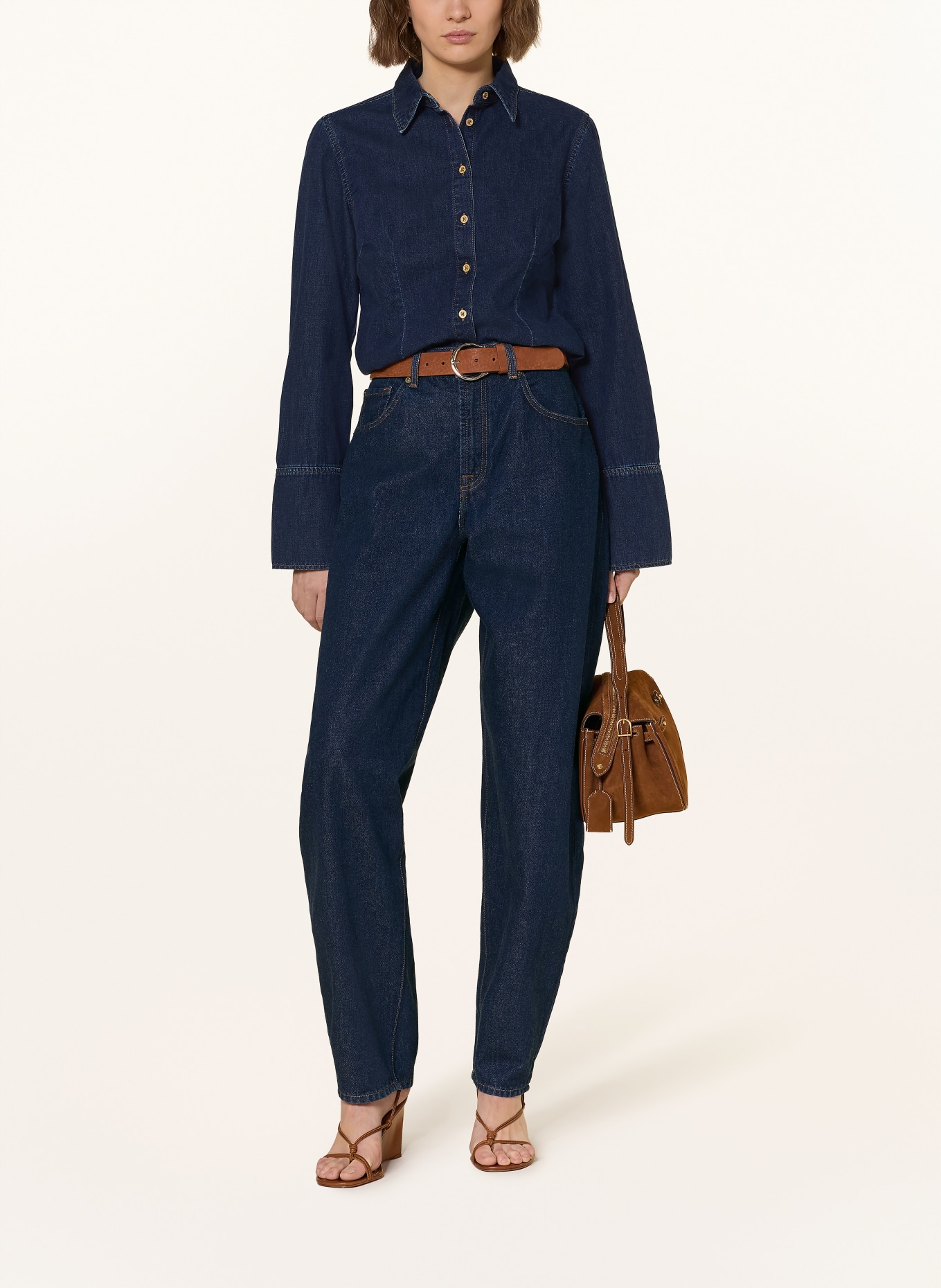 7 for all mankind Jeansbluse: 1ZI Indigo Soul