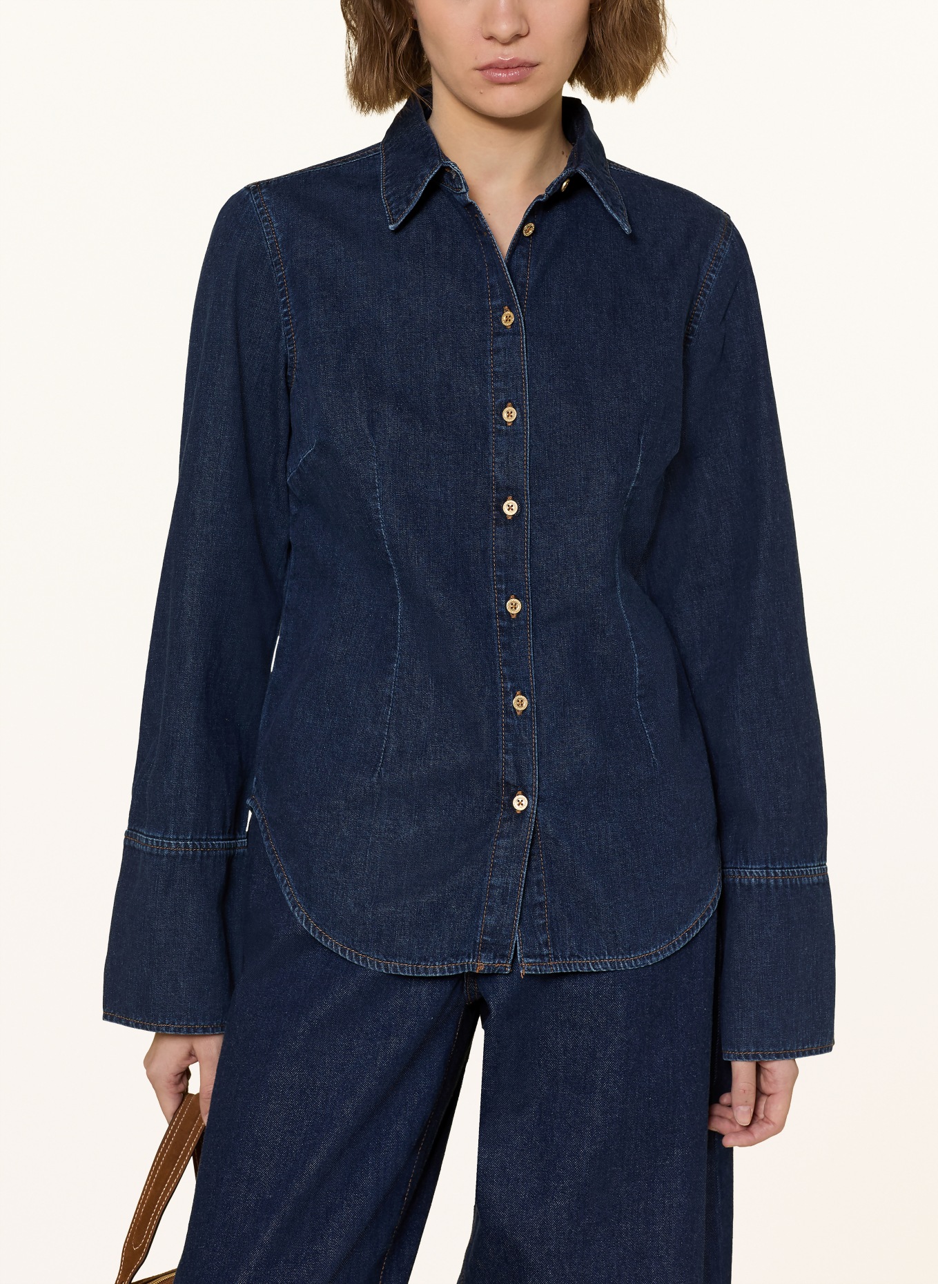 7 for all mankind Jeansbluse: 1ZI Indigo Soul