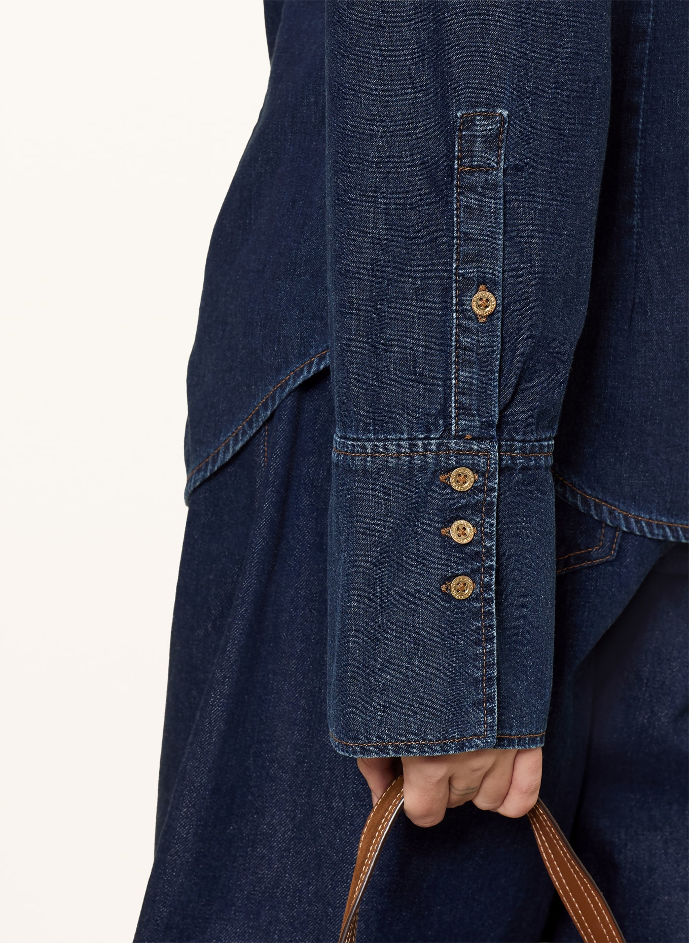 7 for all mankind Jeansbluse: 1ZI Indigo Soul