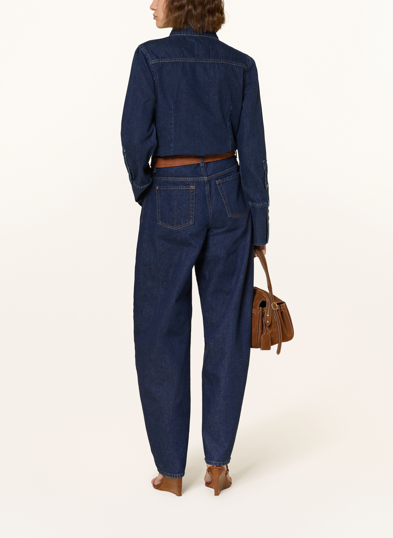 7 for all mankind Barrel Jeans BONNIE STACKED: 1ZI Indigo Soul