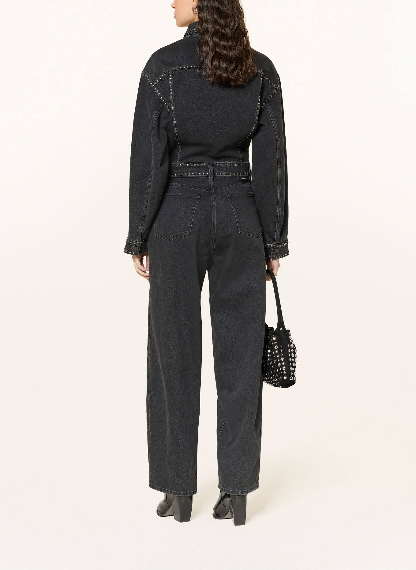 7 for all mankind Džínový kombinéza: 1ZN Nightscape With Studs