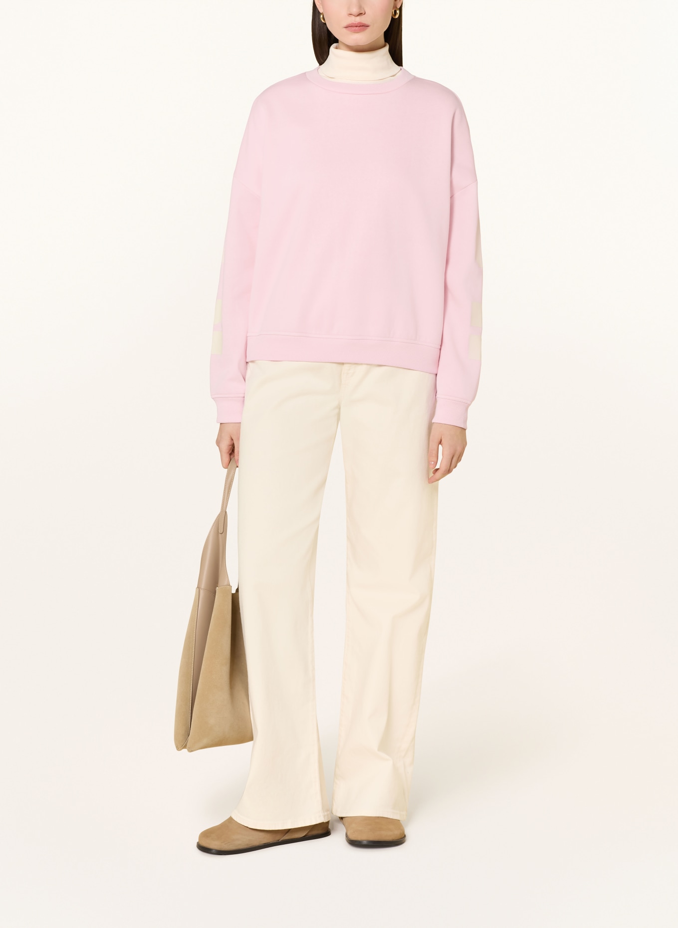 ONLY Sweatshirt: ROSA / CREME