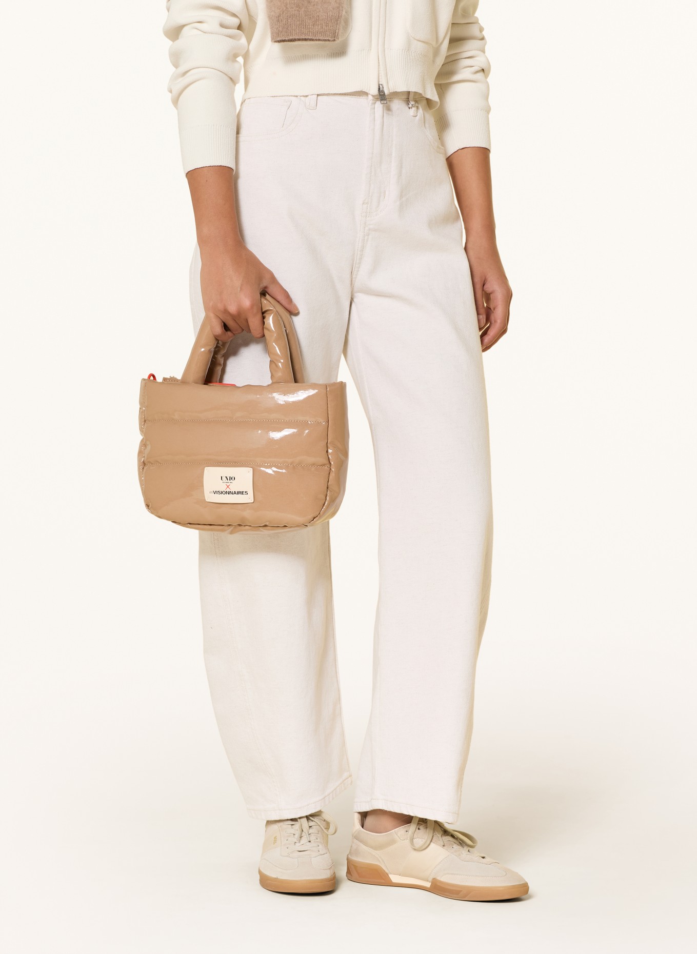 UNIO Handtasche CORTINA SMALL: HELLBRAUN