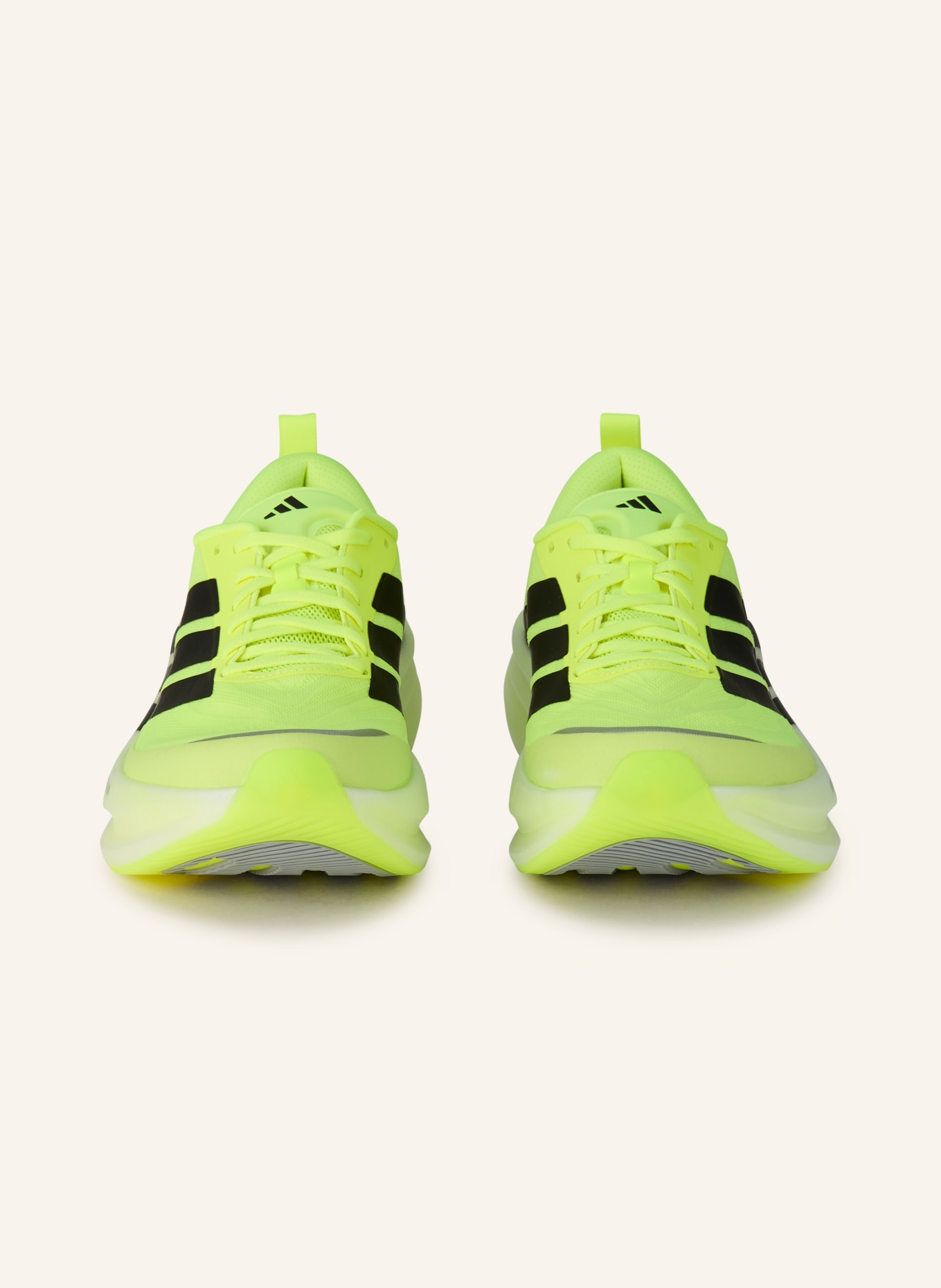 adidas Laufschuhe SUPERNOVA GLIDE: NEONGELB / SILBER / SCHWARZ