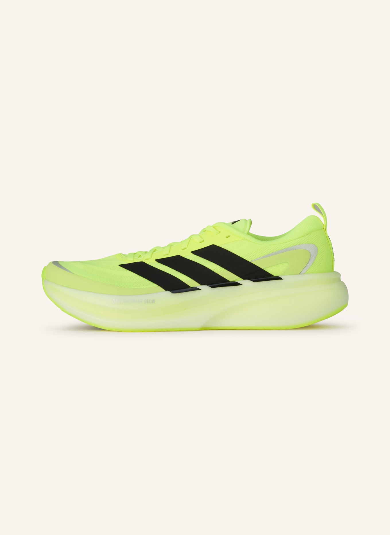 adidas Laufschuhe SUPERNOVA GLIDE: NEONGELB / SILBER / SCHWARZ