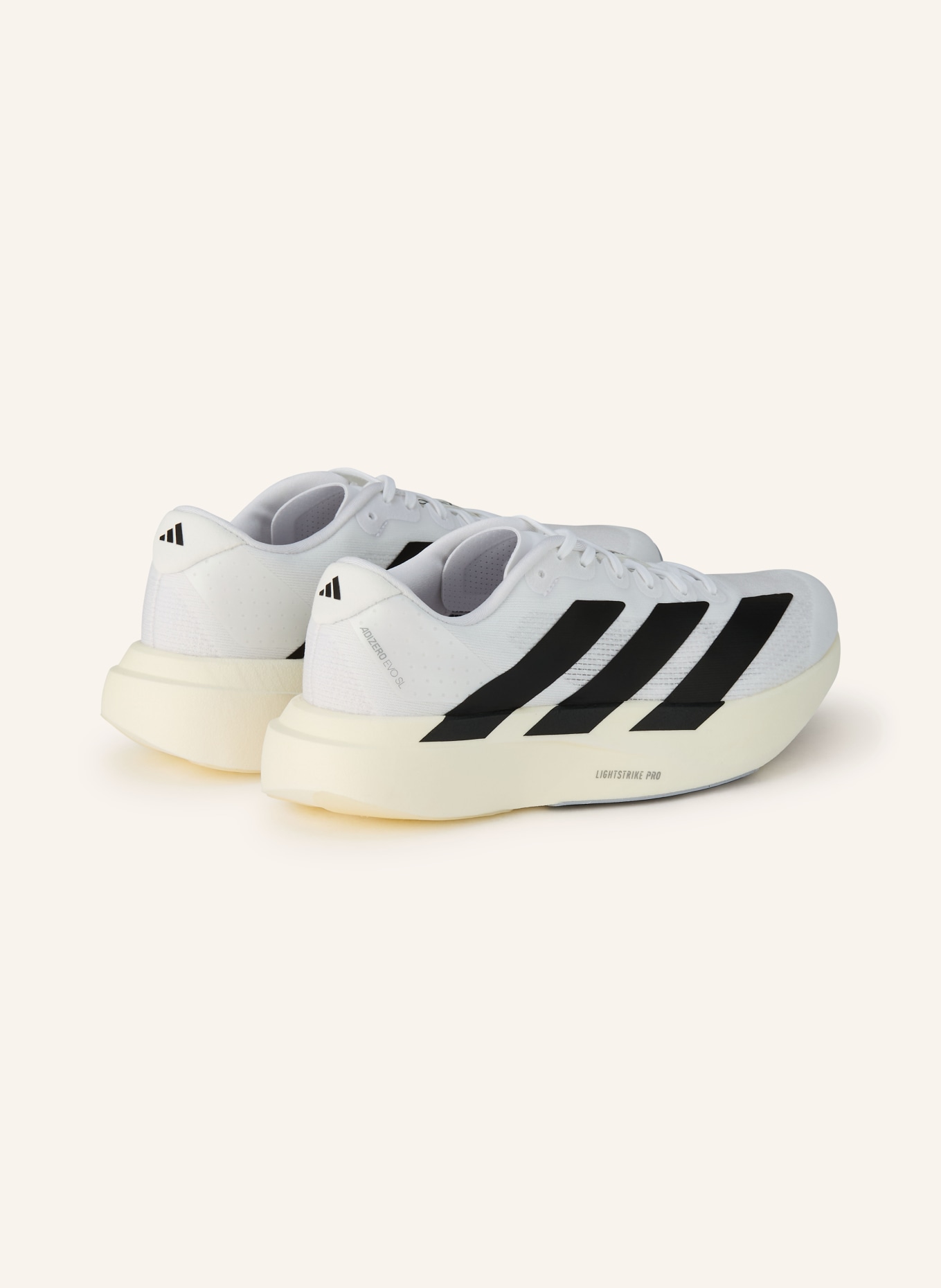 adidas Laufschuhe ADIZERO EVO SL: WEISS / SCHWARZ