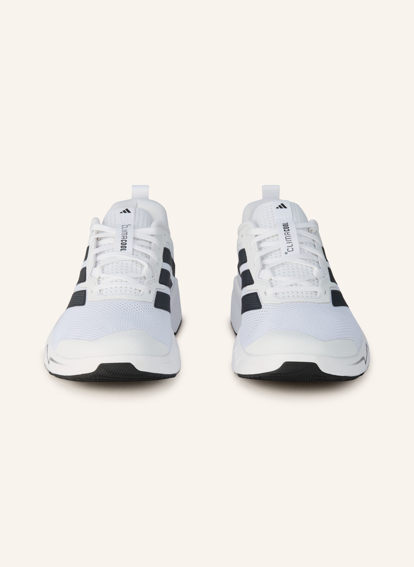 adidas Fitness boty RAPIDMOVE GO: BÍLÁ / TMAVĚ ŠEDÁ