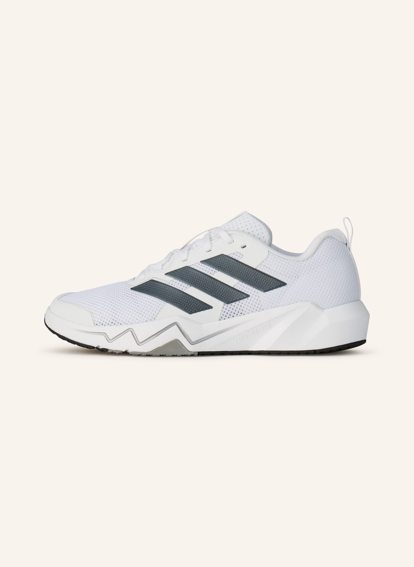 adidas Fitness boty RAPIDMOVE GO: BÍLÁ / TMAVĚ ŠEDÁ