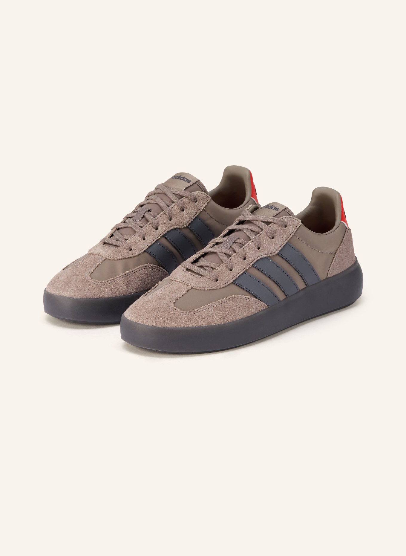 adidas Sneaker BARREDA DECODE AUDI: GRAU / DUNKELGRAU / ROT