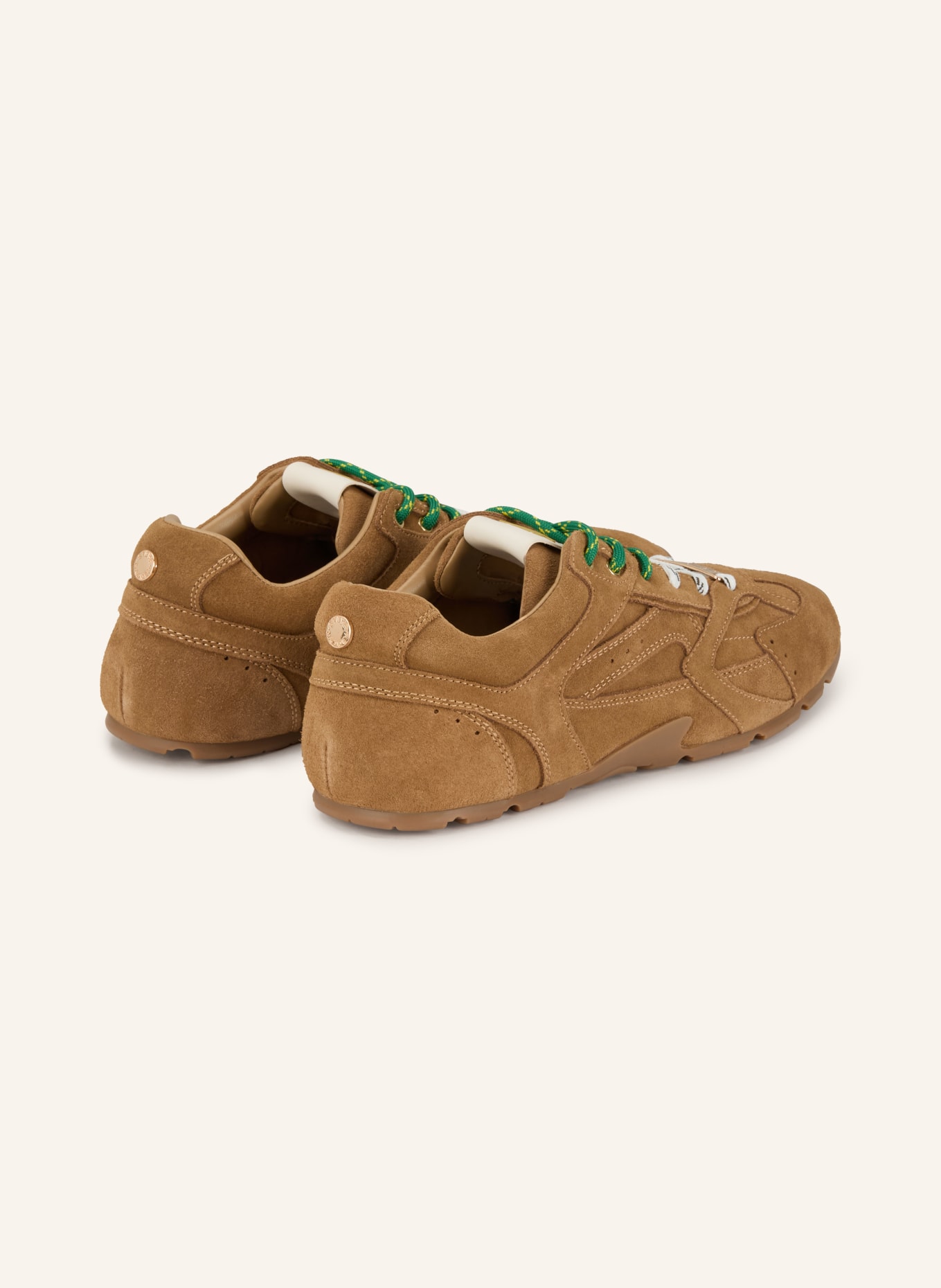STEVE MADDEN Sneaker ASIEL: CAMEL / GRÜN