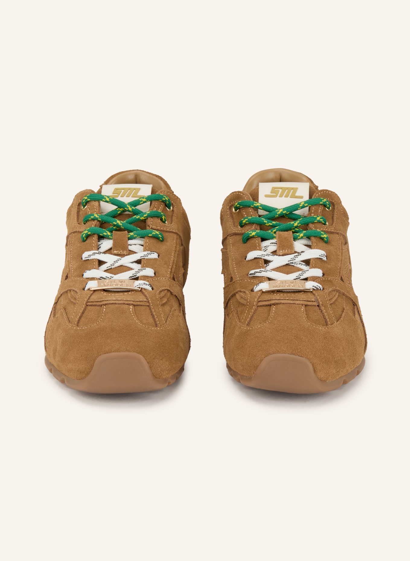 STEVE MADDEN Sneaker ASIEL: CAMEL / GRÜN