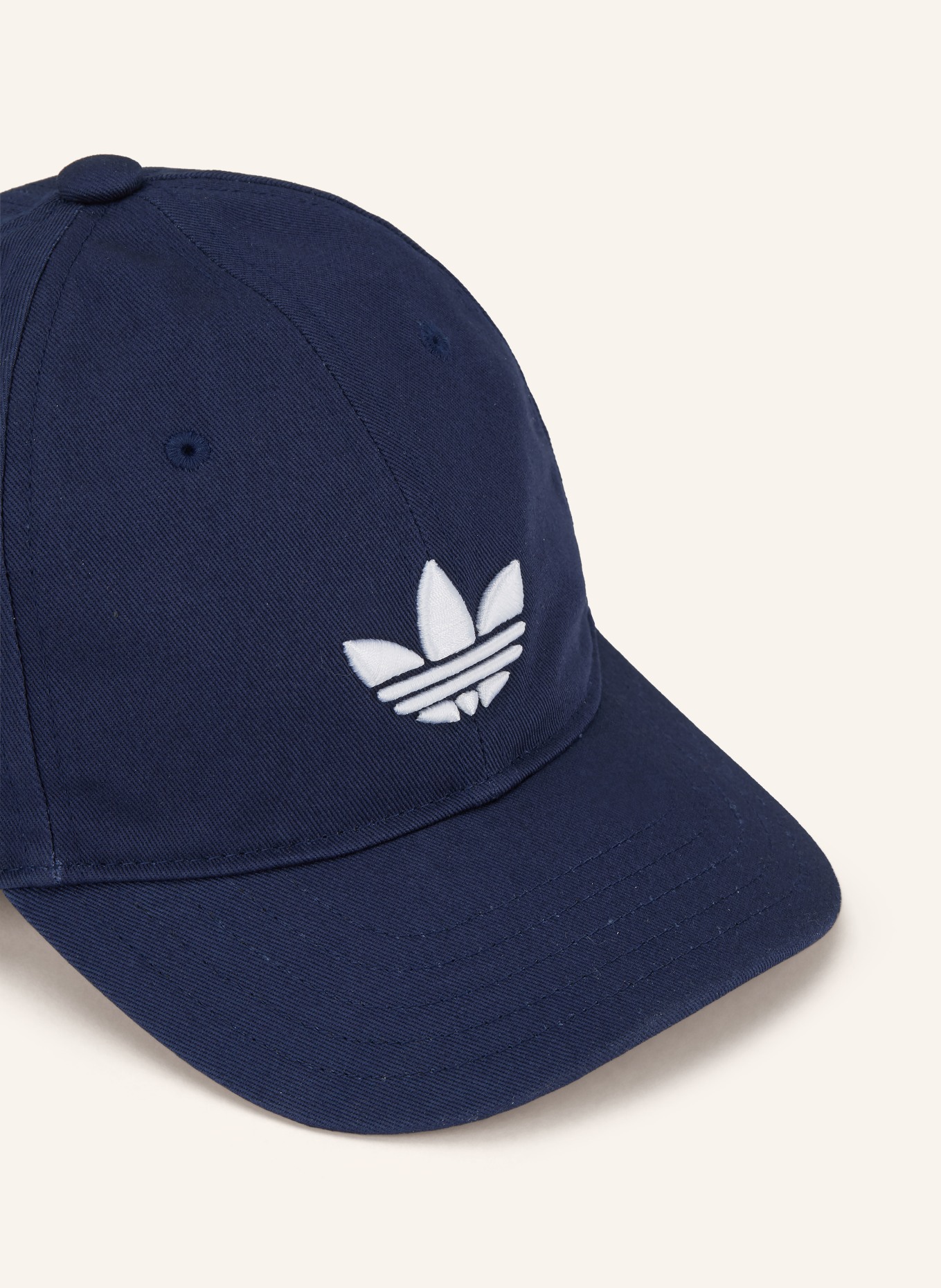 adidas Originals Czapka ADICOLOR CLASSIC TREFOIL BASEBALL: GRANATOWY