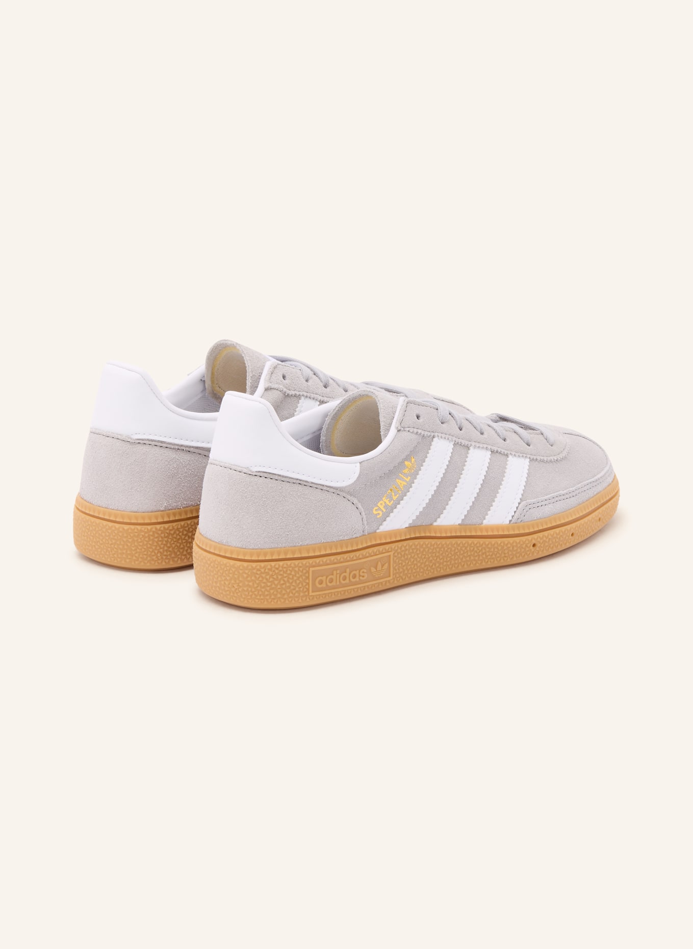 adidas Originals Buty sportowe HANDBALL SPEZIAL: SZARY / BIAŁY
