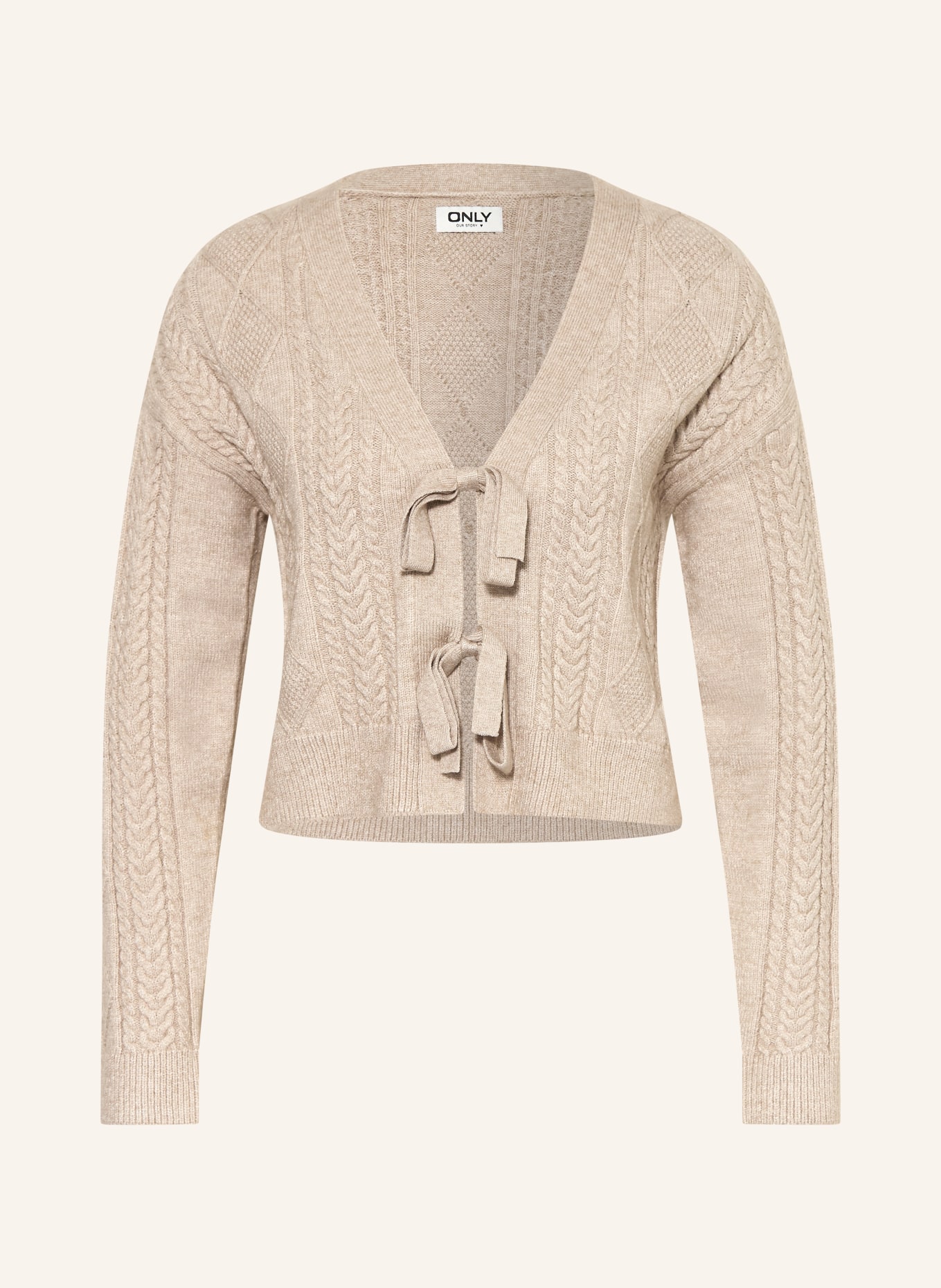 ONLY Strickjacke: CAMEL