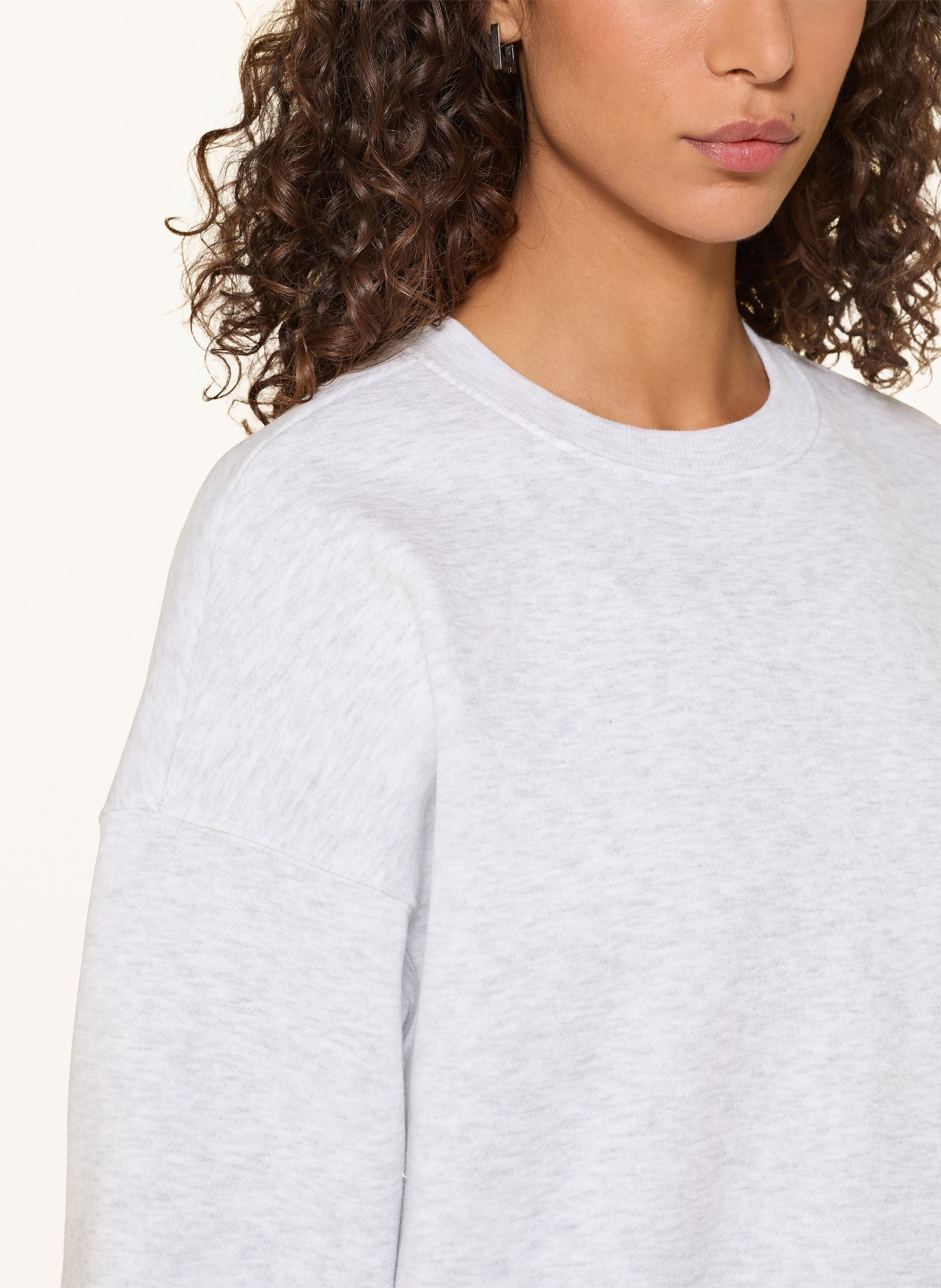 ONLY mikina: SVĚTLE ŠEDÁ