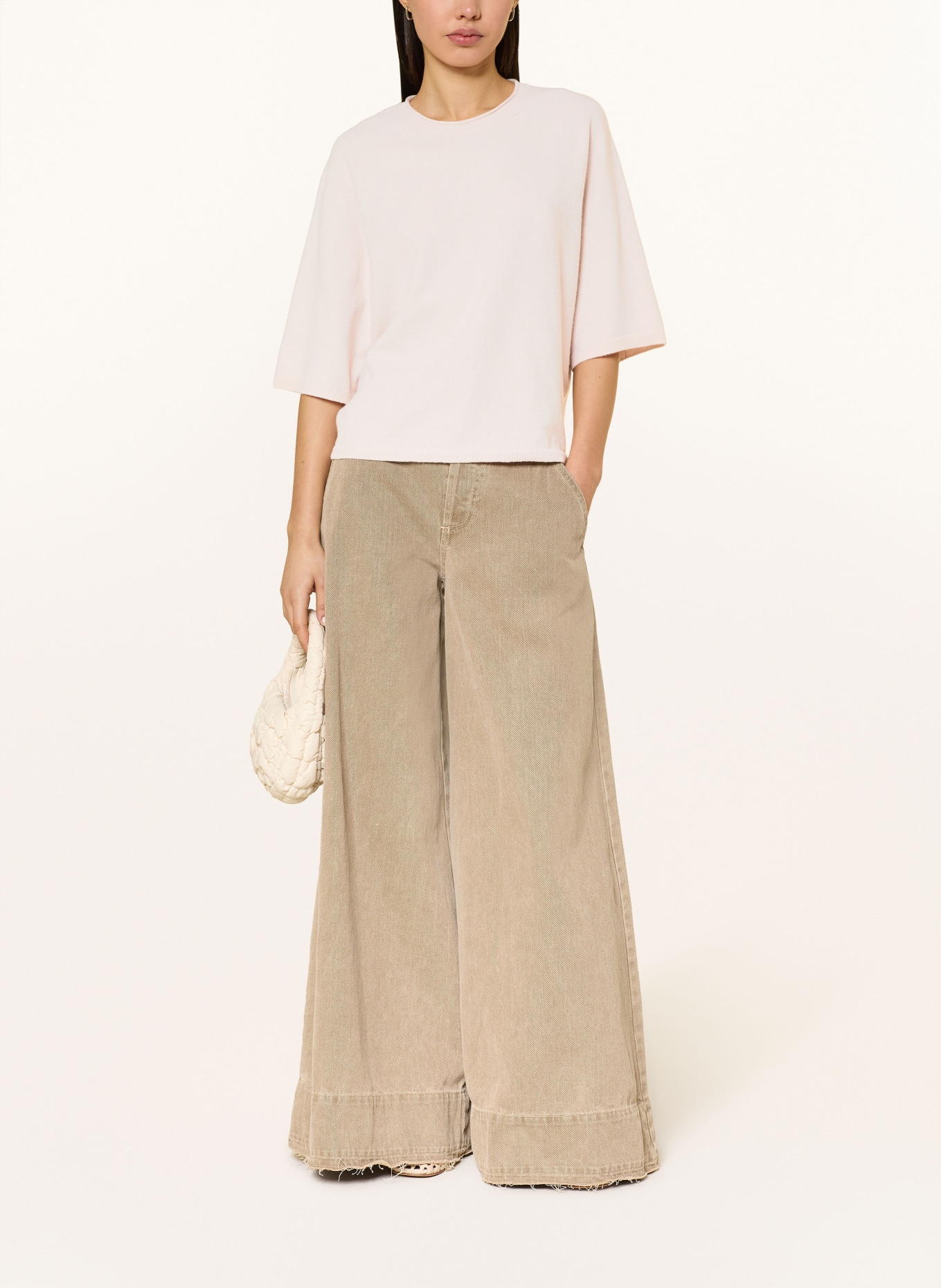 ONLY pletené tričko: BÉŽOVÁ