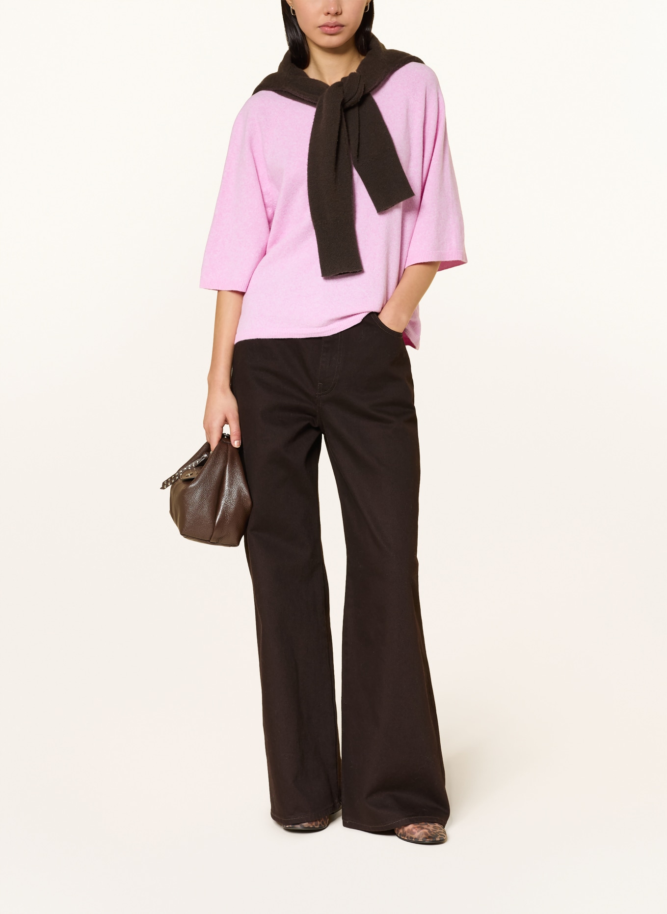 ONLY pletené tričko: RŮŽOVÁ