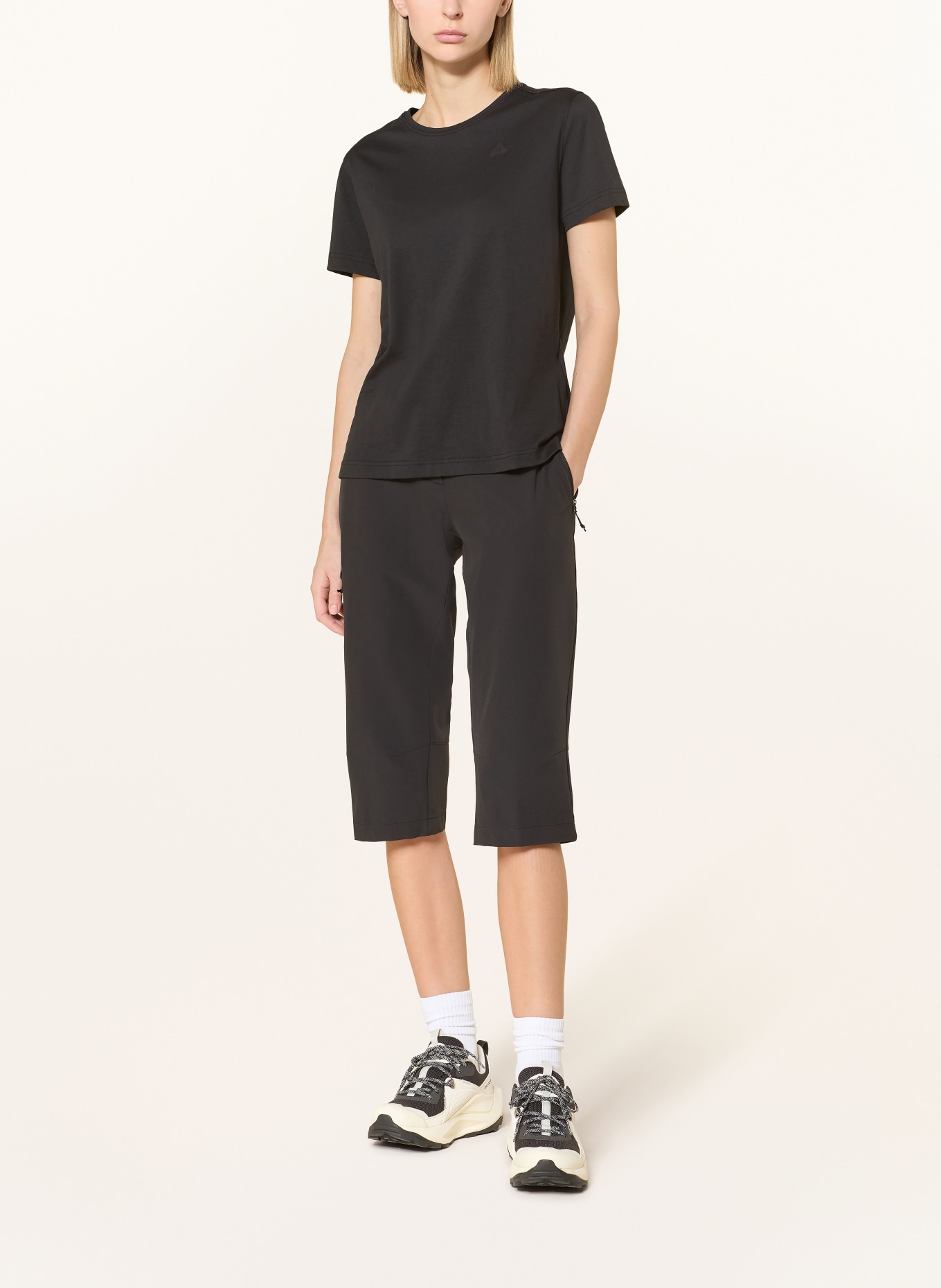 Schöffel T-Shirt BUCHBERG: SCHWARZ