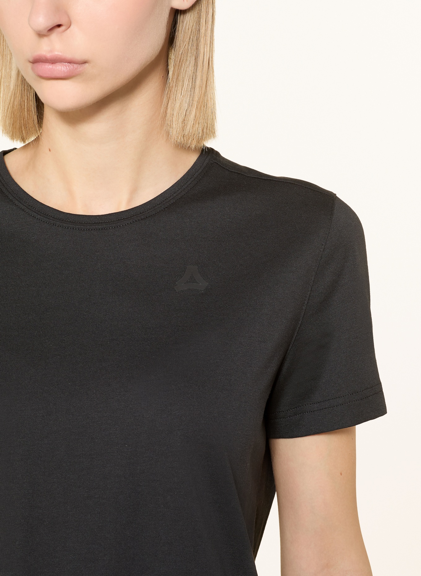 Schöffel T-Shirt BUCHBERG: SCHWARZ