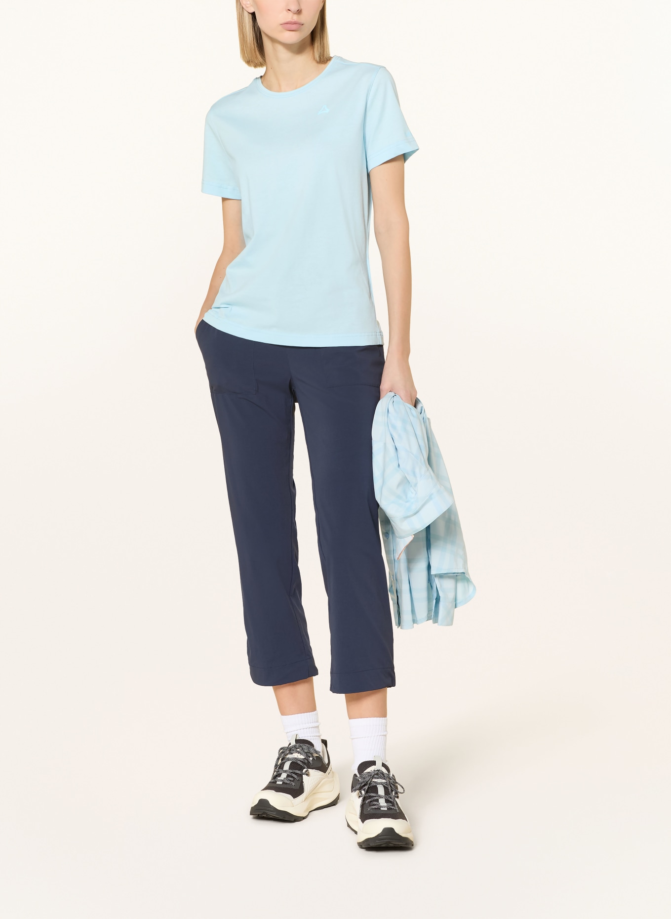 Schöffel T-shirt BUCHBERG: TURQUOISE