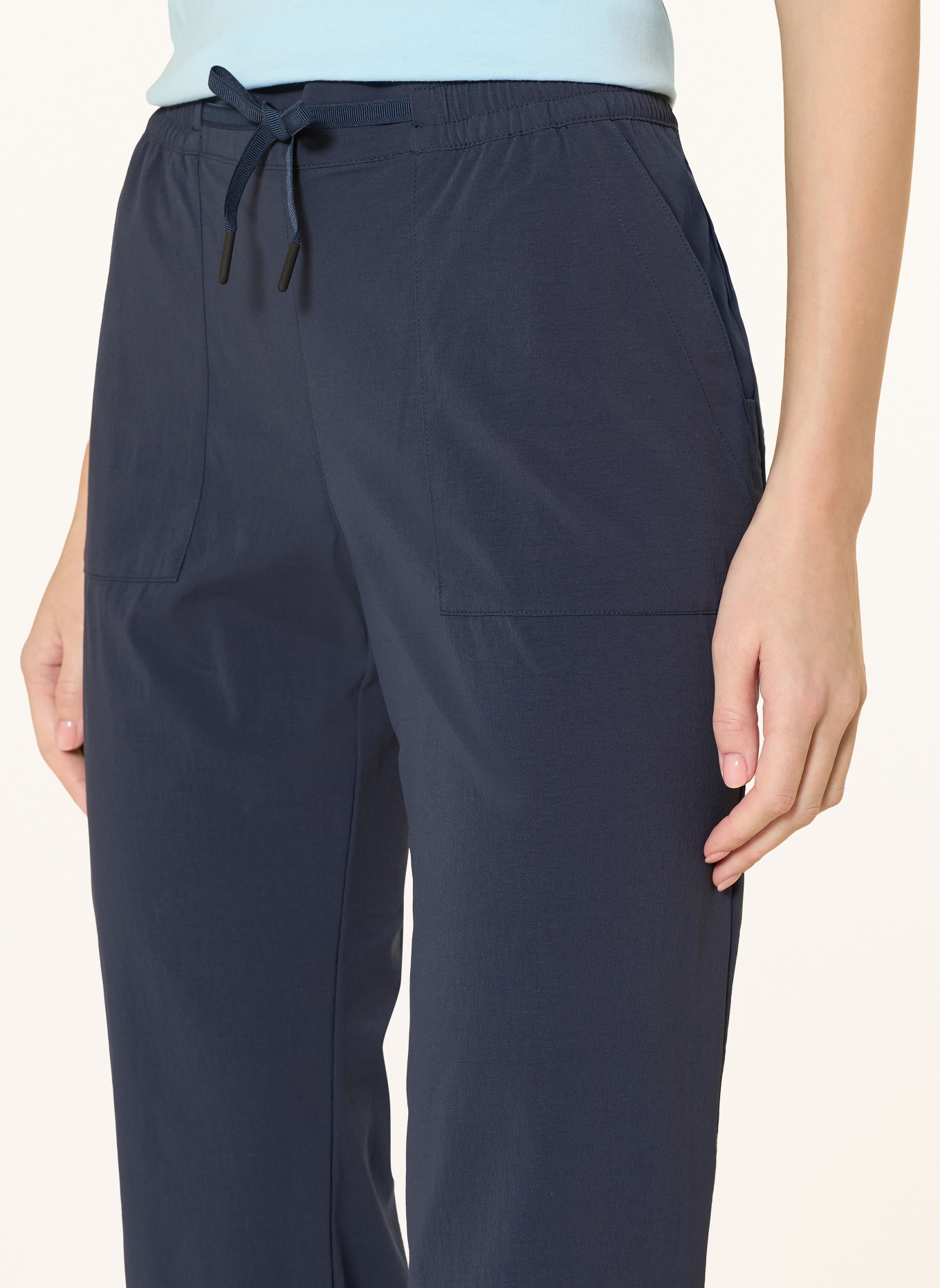 Schöffel Pantalon de trekking RANGUN: BLEU FONCÉ