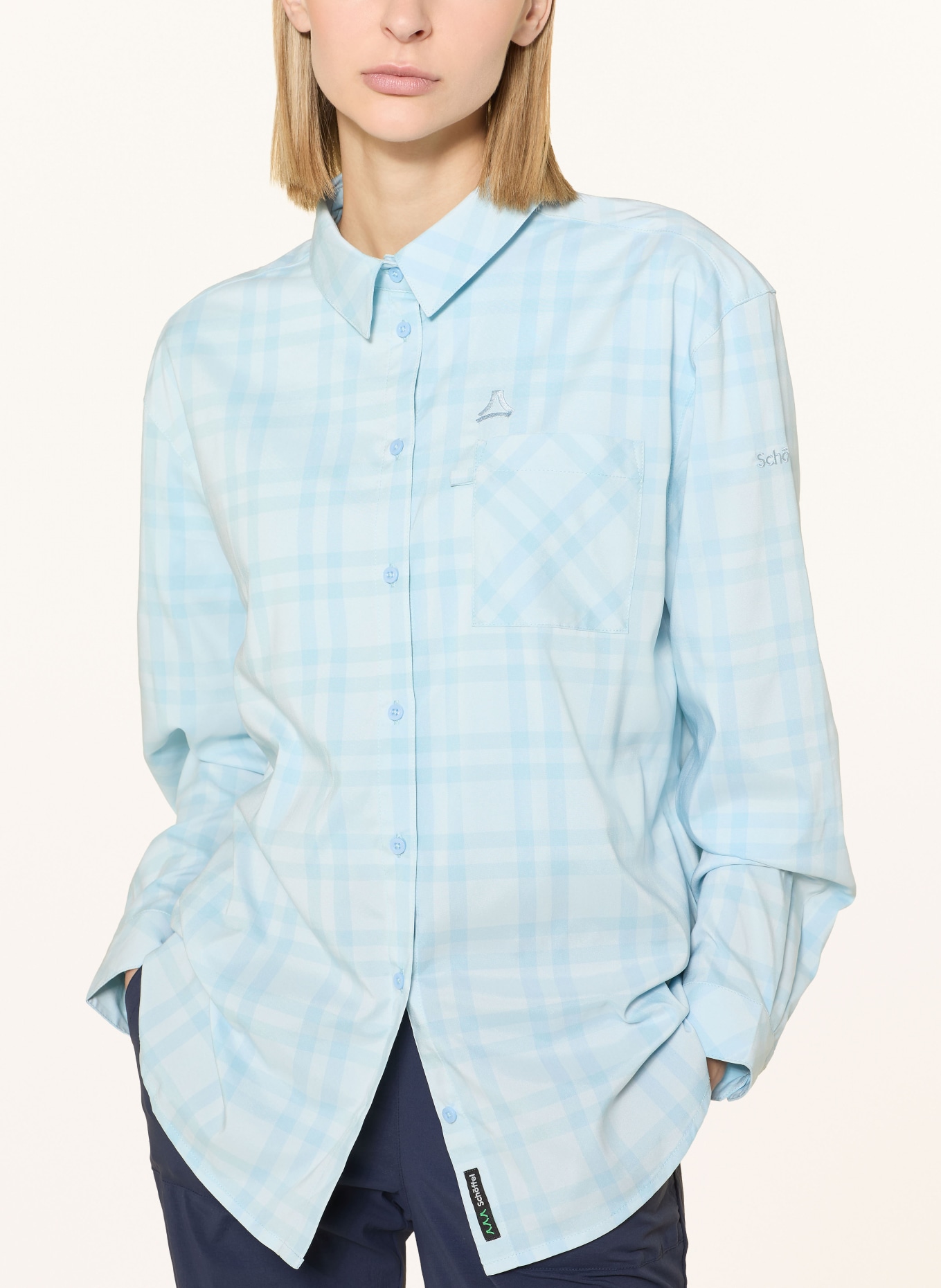 Schöffel Outdoor-Bluse FRARIS: TÜRKIS