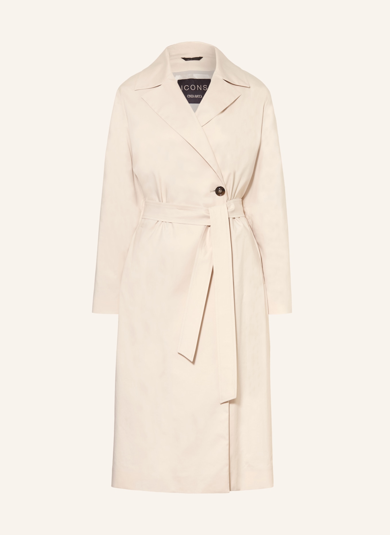 ICONS CINZIA ROCCA Trenchcoat: HELLBRAUN