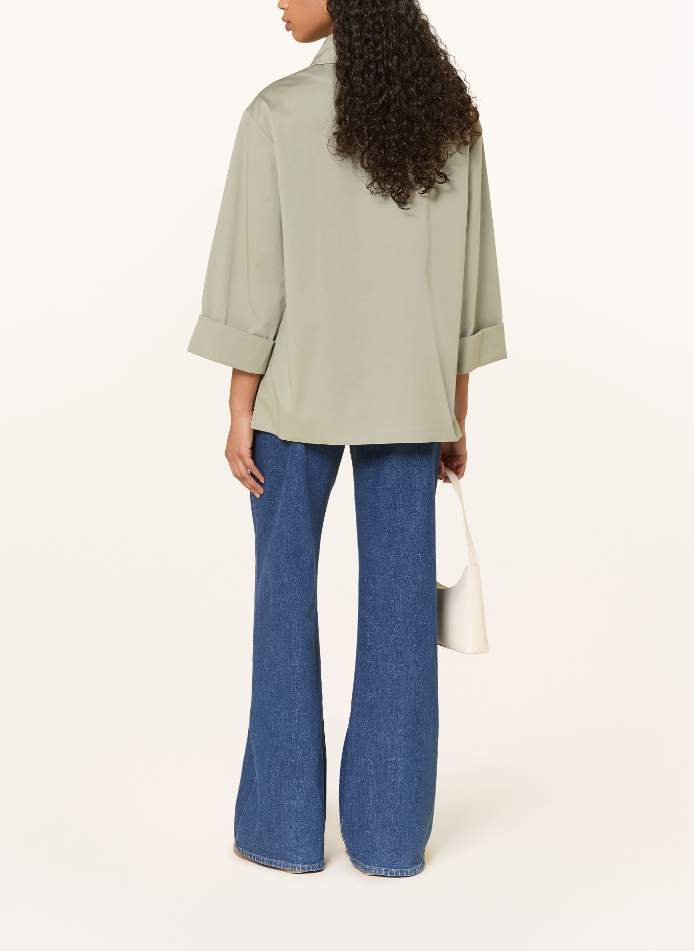 ICONS CINZIA ROCCA Overjacket mit 3/4-Arm: KHAKI