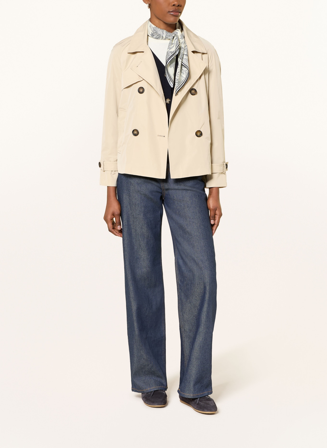 ICONS CINZIA ROCCA Trench-Jacke: BEIGE