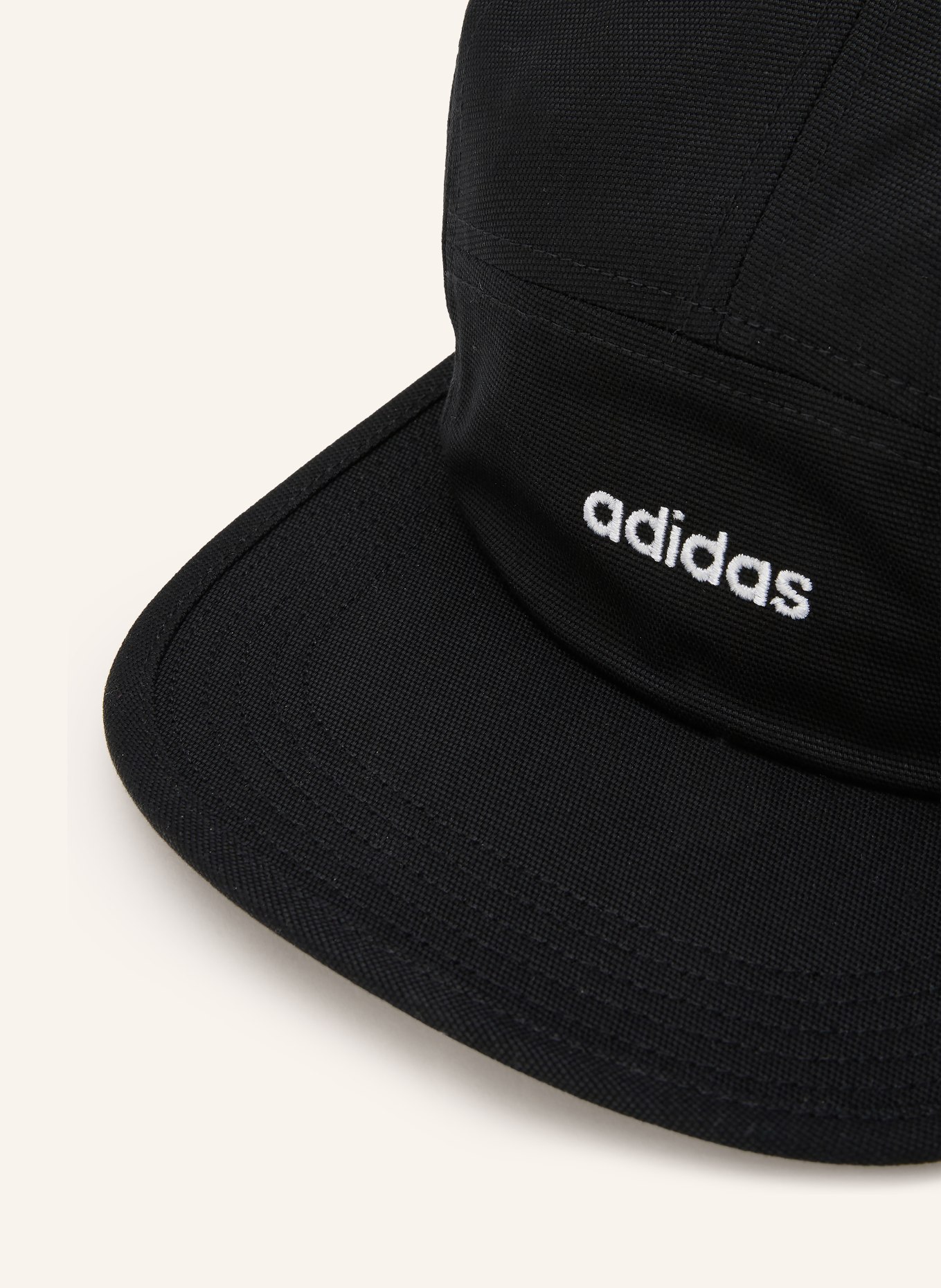 adidas Cap FIVE-PANEL LINEAR: SCHWARZ