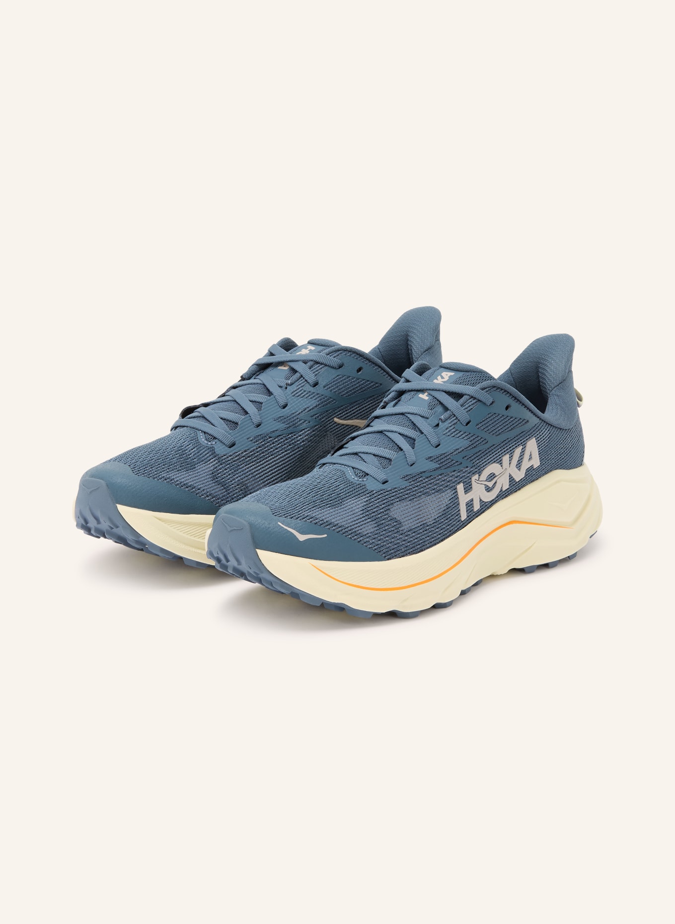 HOKA Trailrunning-Schuhe CHALLENGER 8: BLAU / GRAU