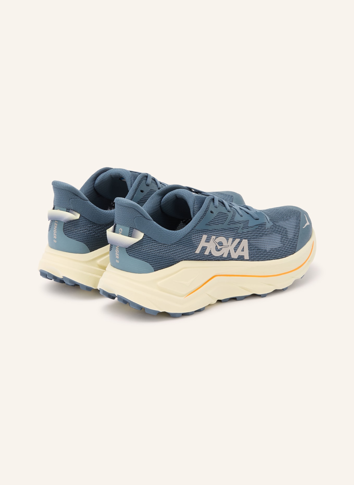 HOKA Trailrunning-Schuhe CHALLENGER 8: BLAU / GRAU
