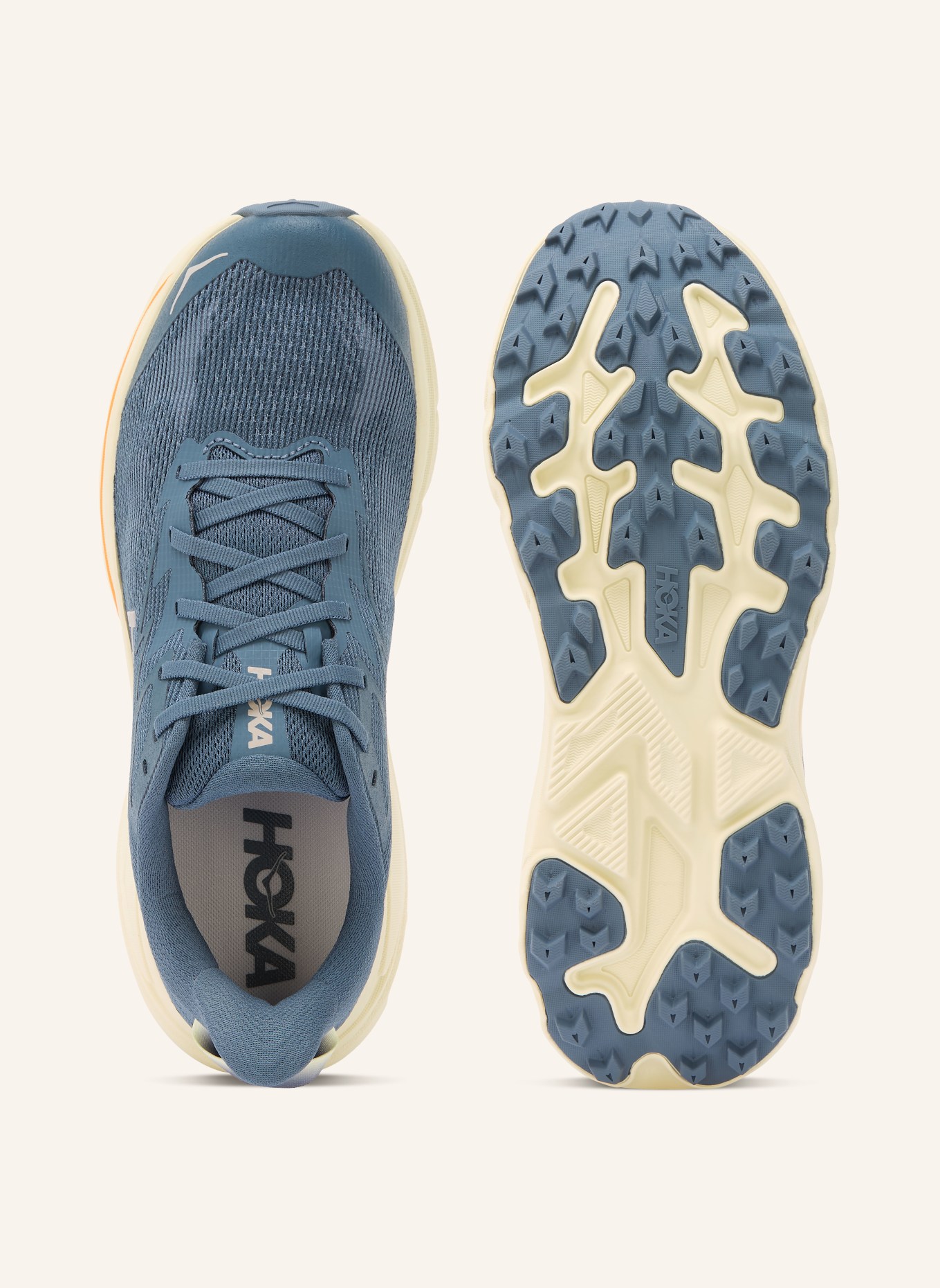 HOKA Trailrunning-Schuhe CHALLENGER 8: BLAU / GRAU